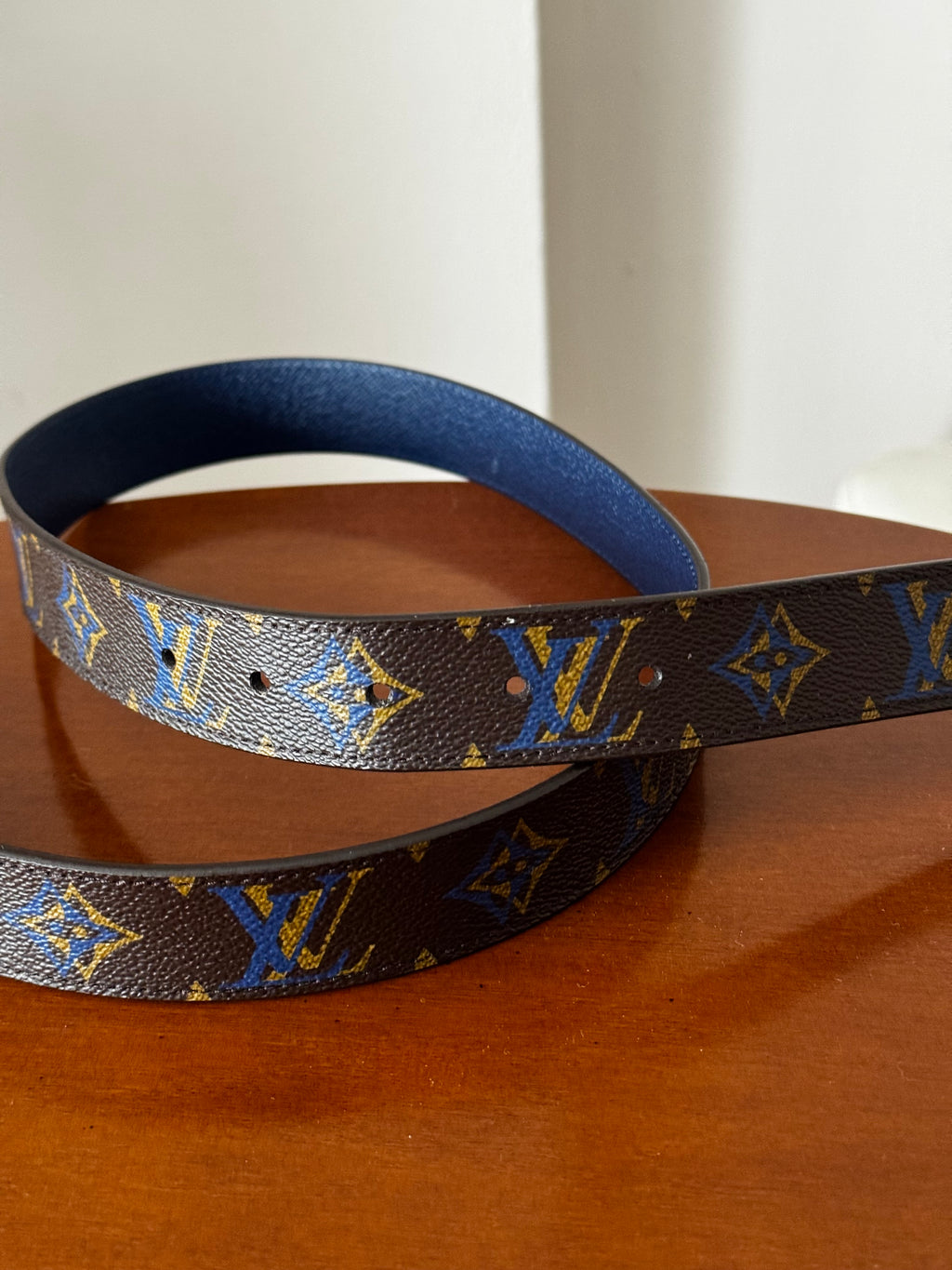 Louis Vuitton Cintura Monogram reversibile