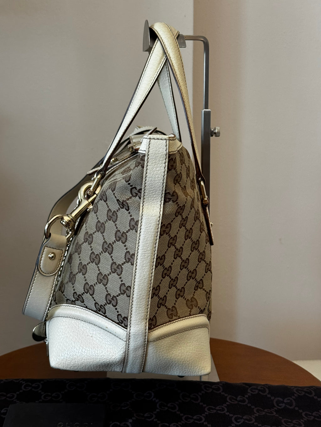 Gucci GG Canvas Web Treasure Boston