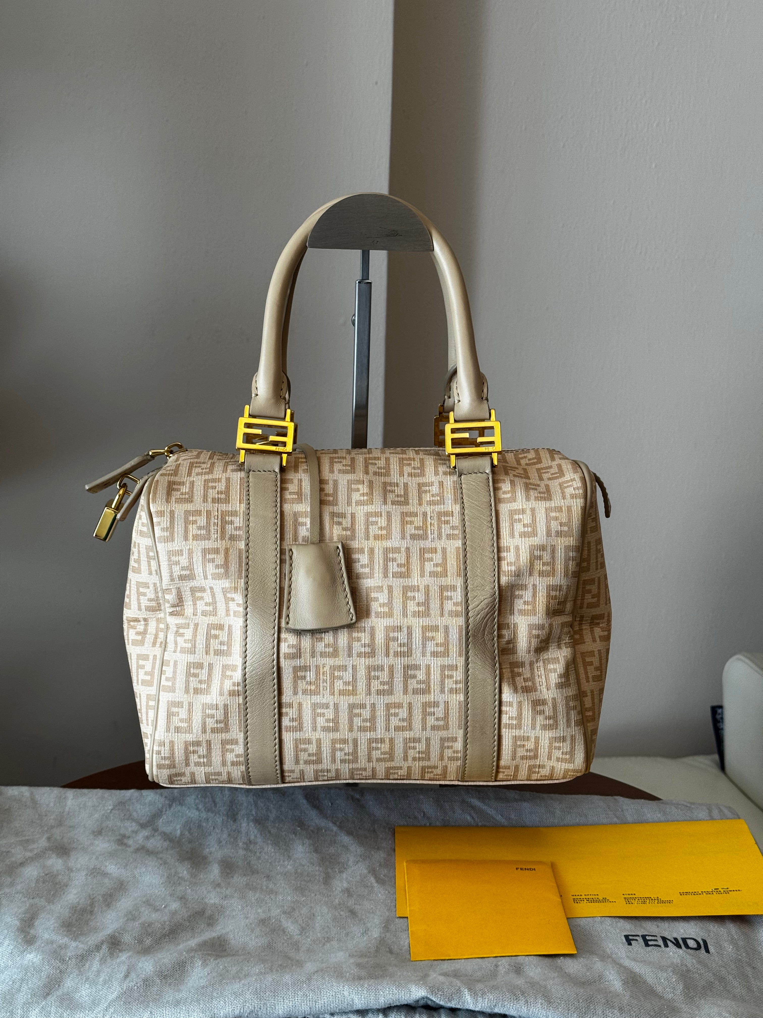 Fendi FOREVER/ZUCCHIN+ COW+CAMELLIA