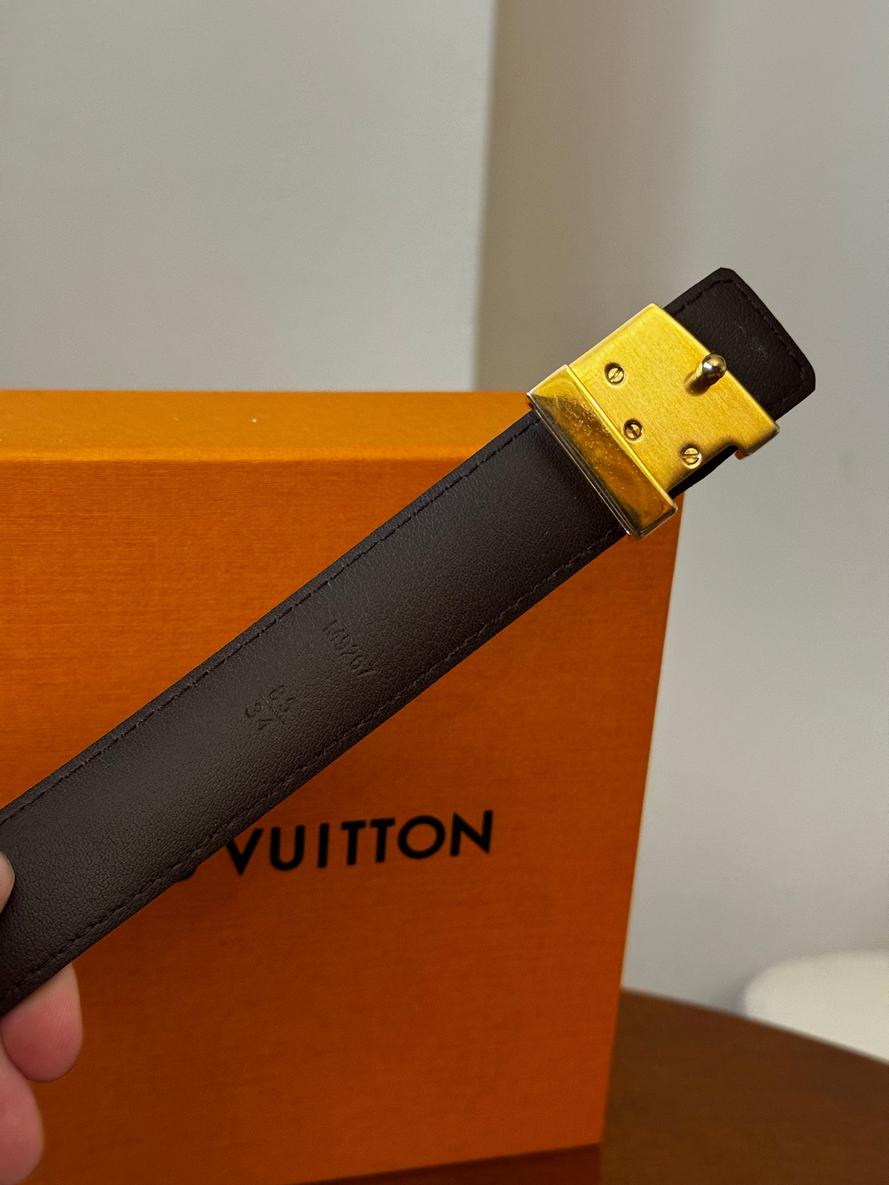 Louis Vuitton Cintura Damier Ebene
