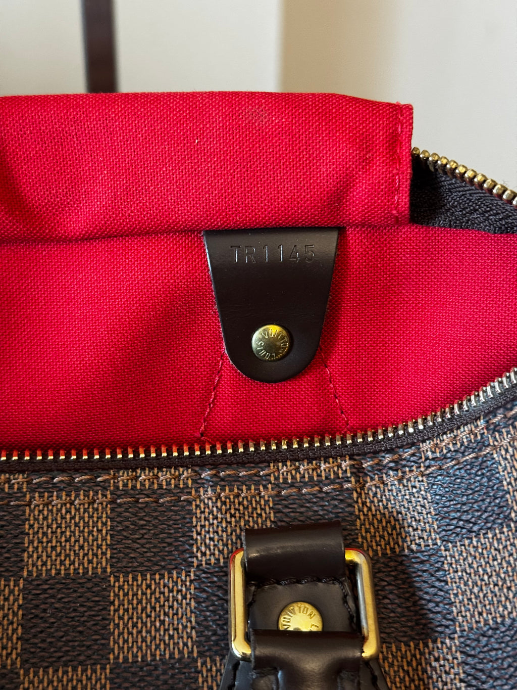 Louis Vuitton Speedy 30 Damier Ebene