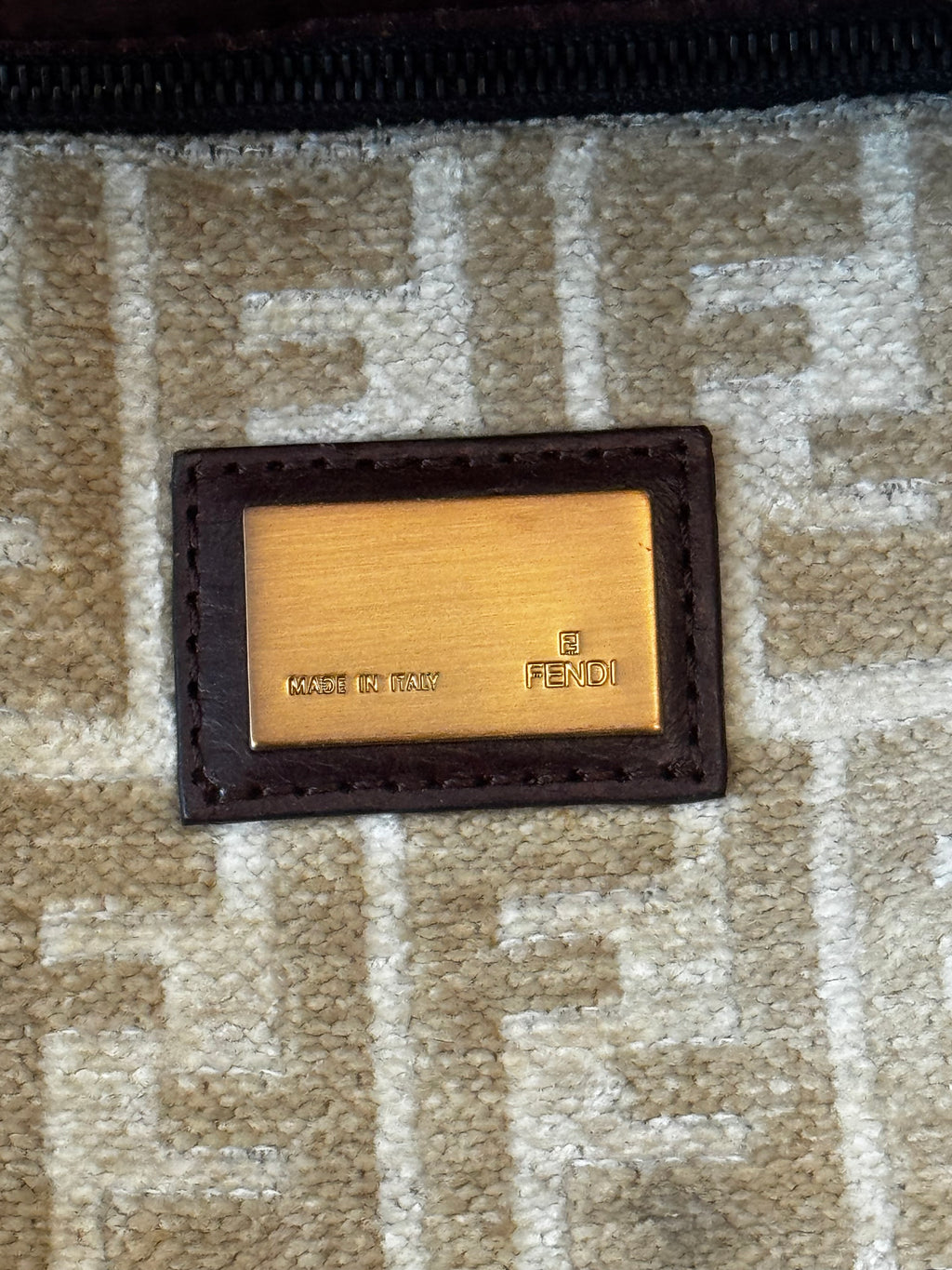 Fendi FF velluto