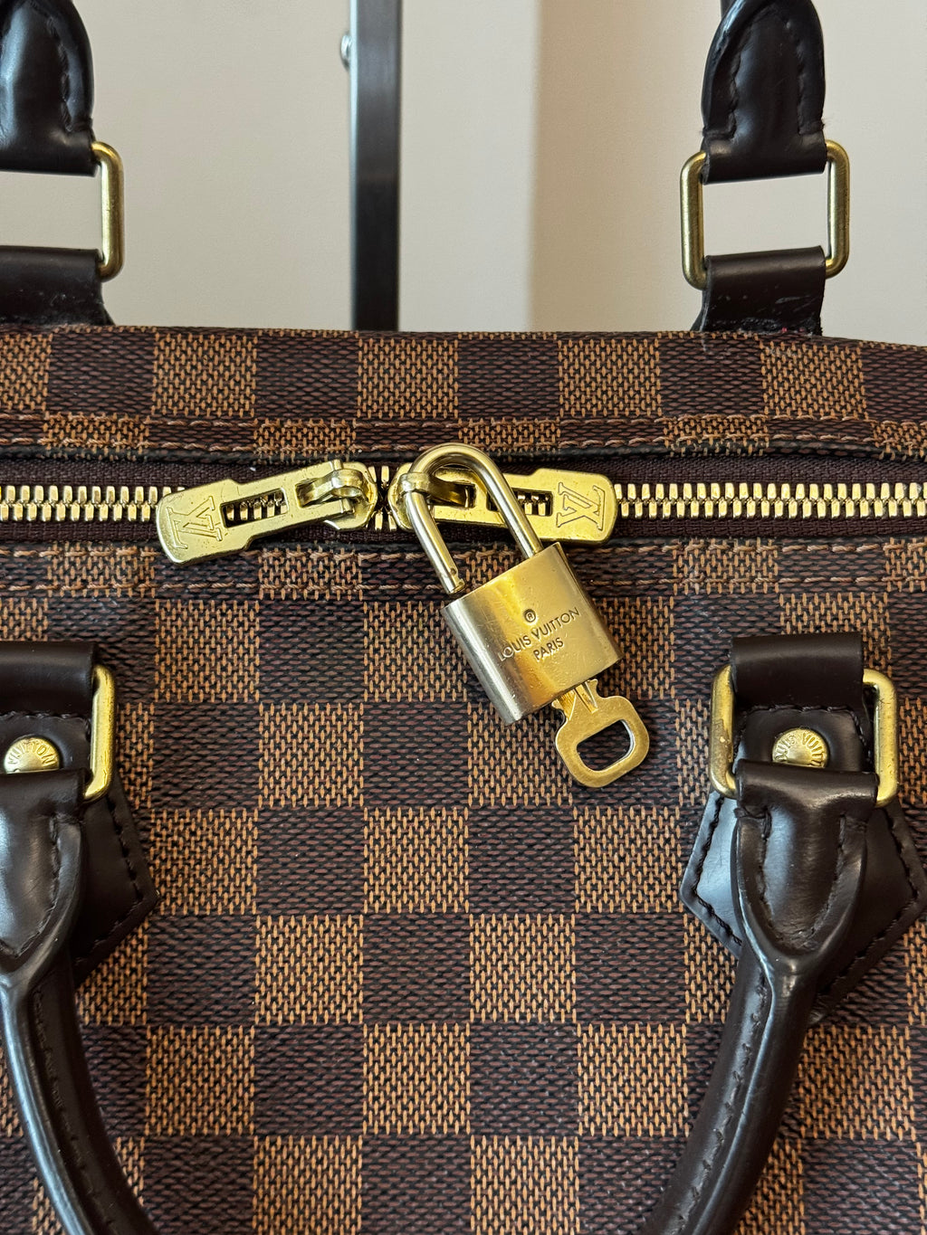 Louis Vuitton Speedy Bandouliere 35 damier ebene