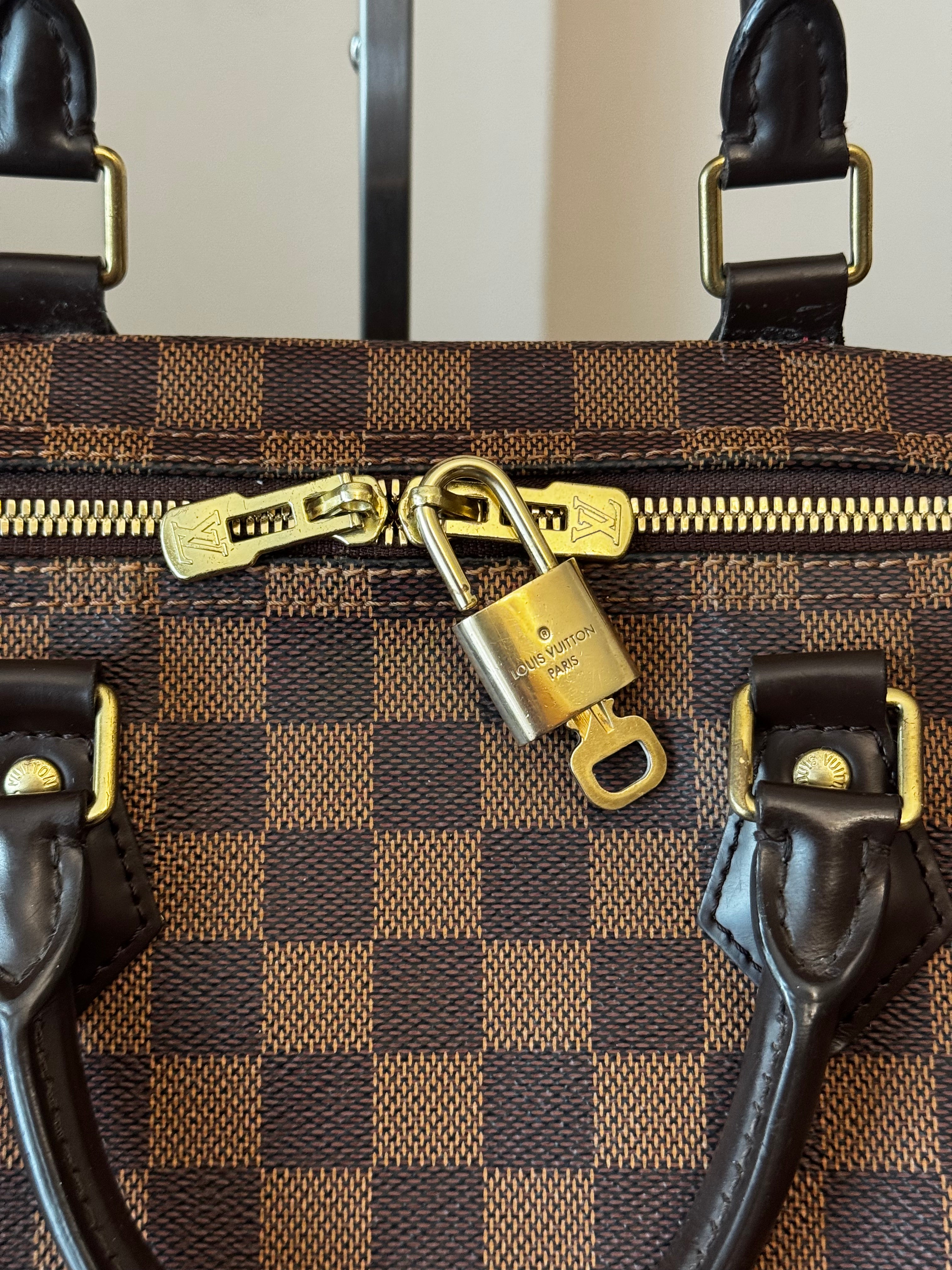 Louis Vuitton Speedy Bandouliere 35 damier ebene