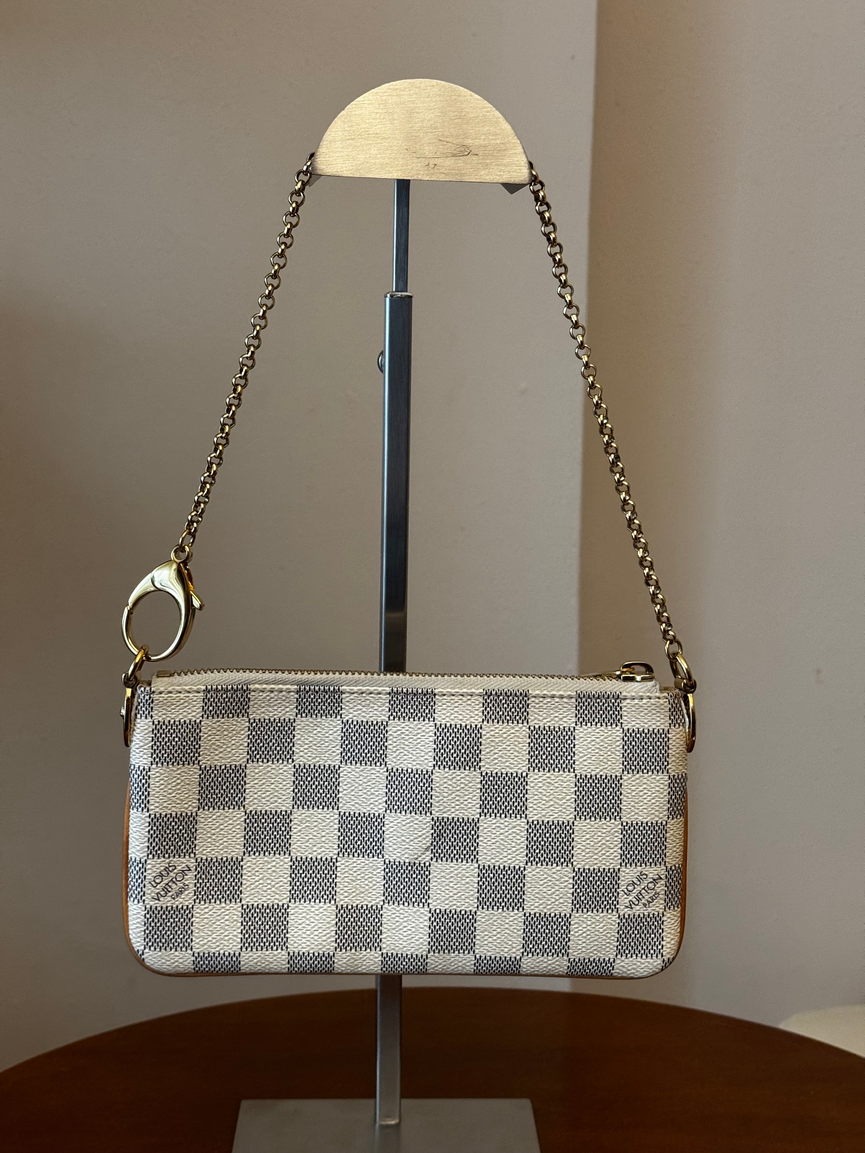 Louis Vuitton Pochette Milla Damier Azur
