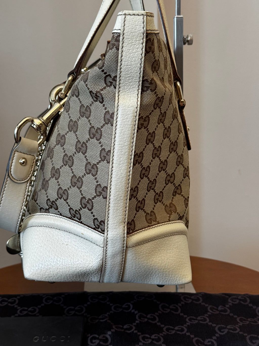 Gucci GG Canvas Web Treasure Boston