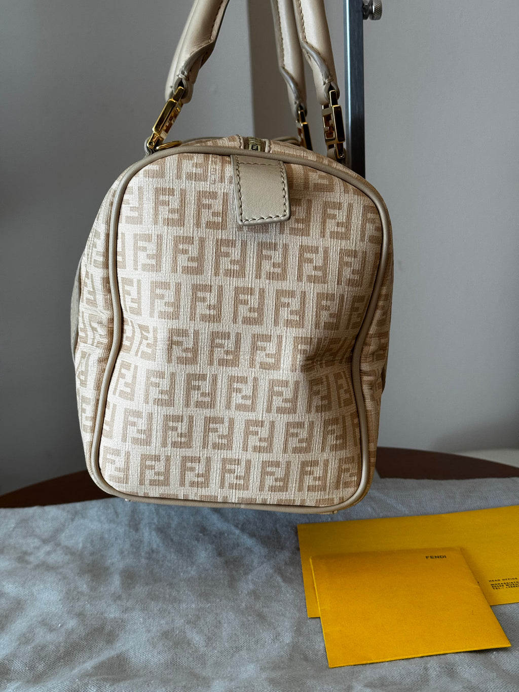 Fendi FOREVER/ZUCCHIN+ COW+CAMELLIA