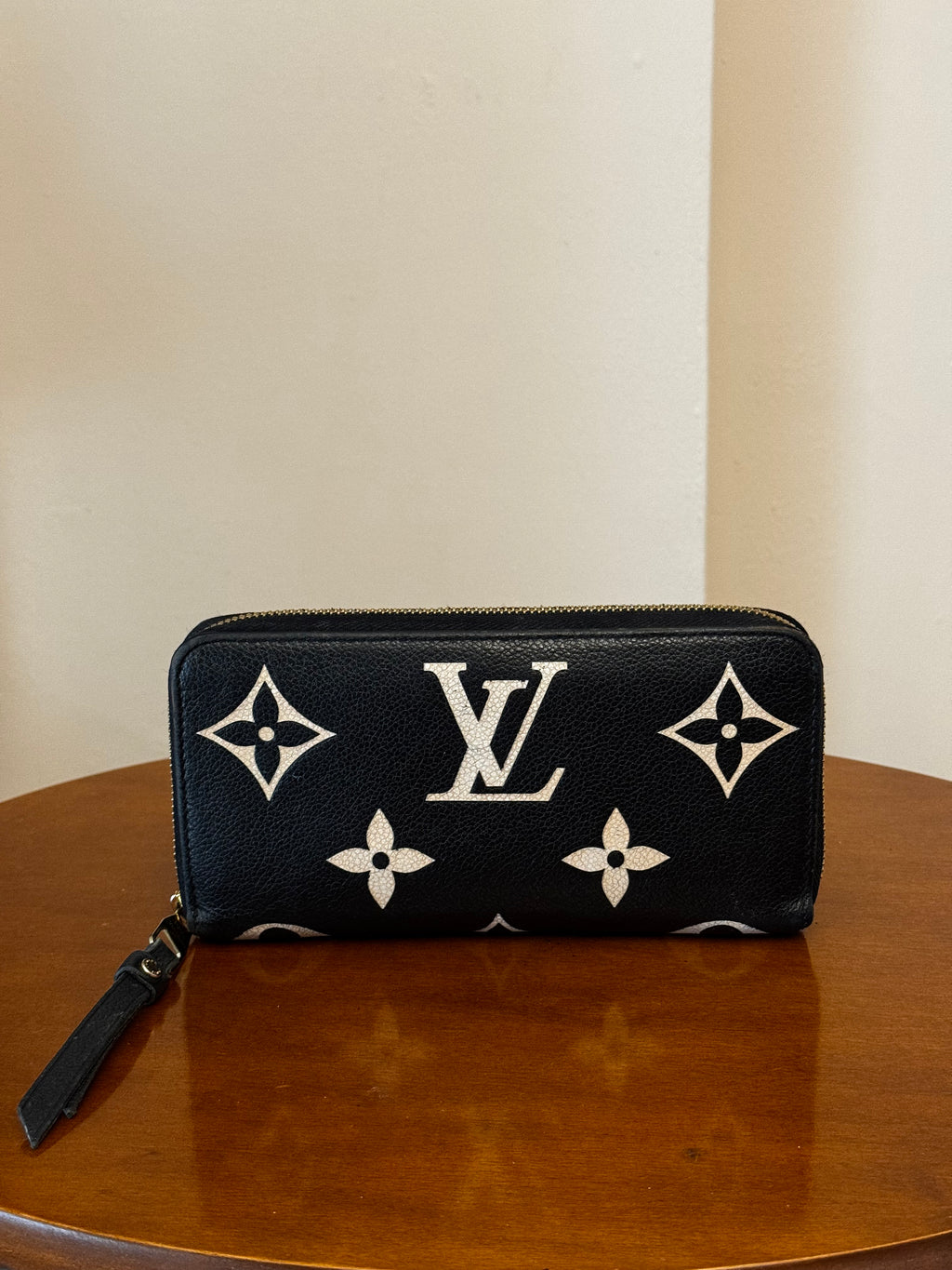Louis Vuitton zippy Bicolor Monogram Empreinte