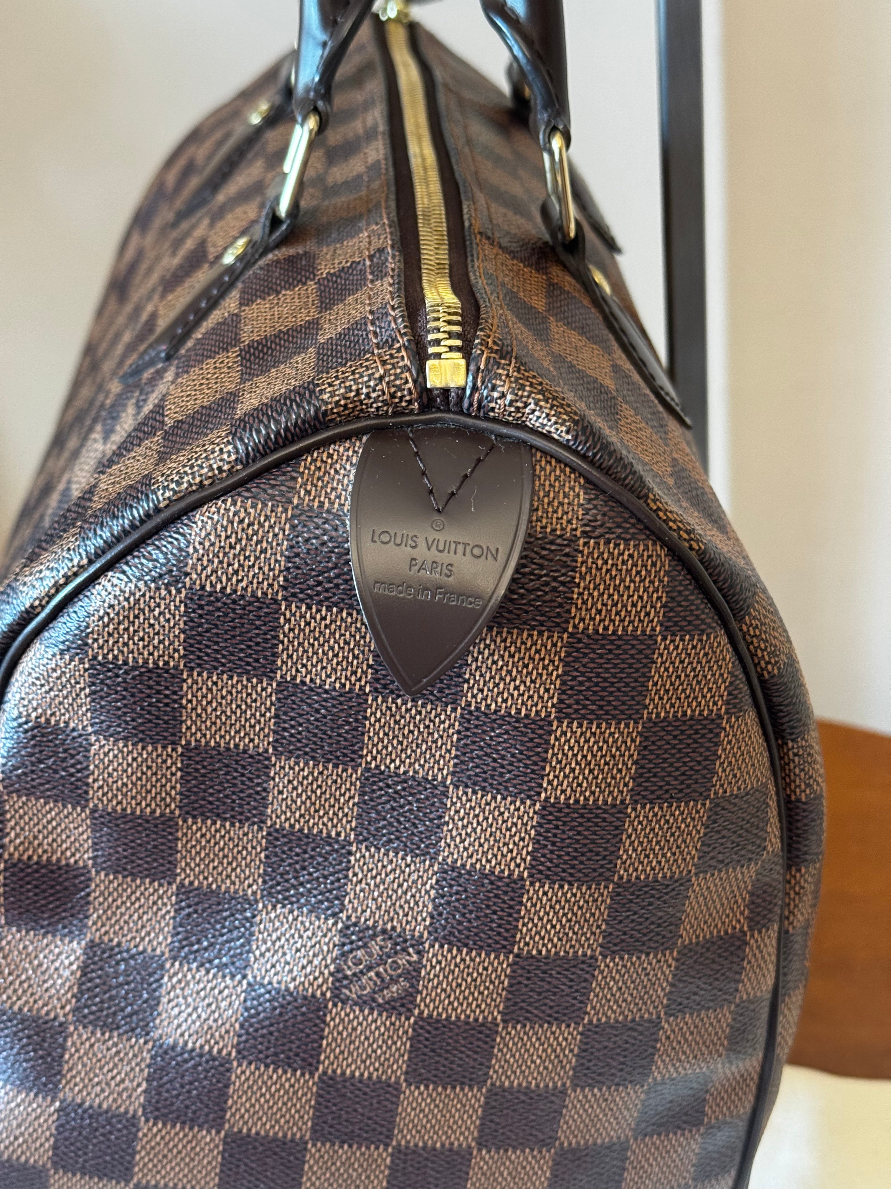 Louis Vuitton Speedy 30 Damier Ebene