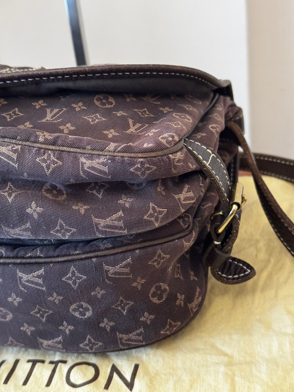 Louis Vuitton Monogram Mini Lin Saumur 30