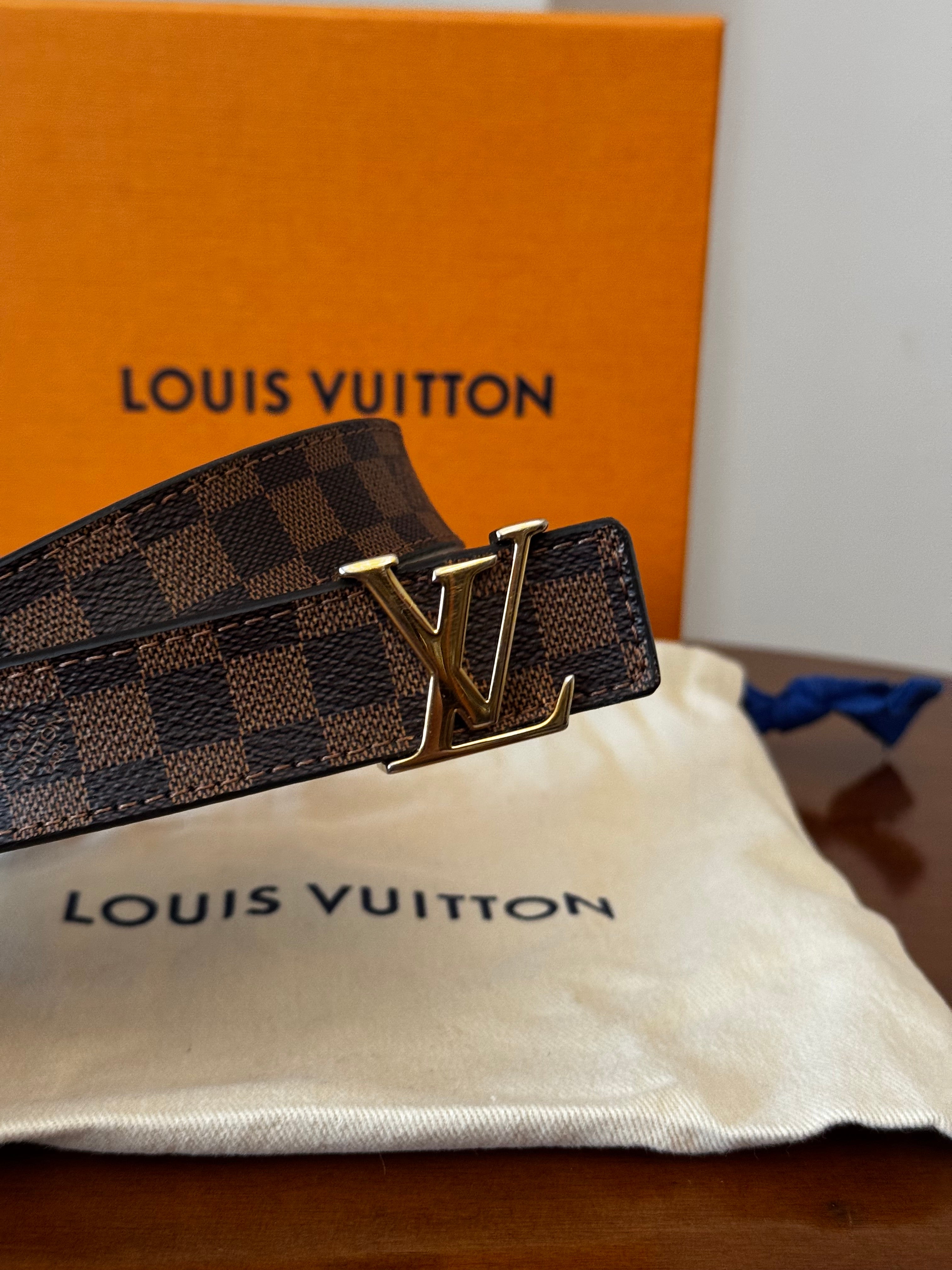Louis Vuitton Cintura Damier Ebene