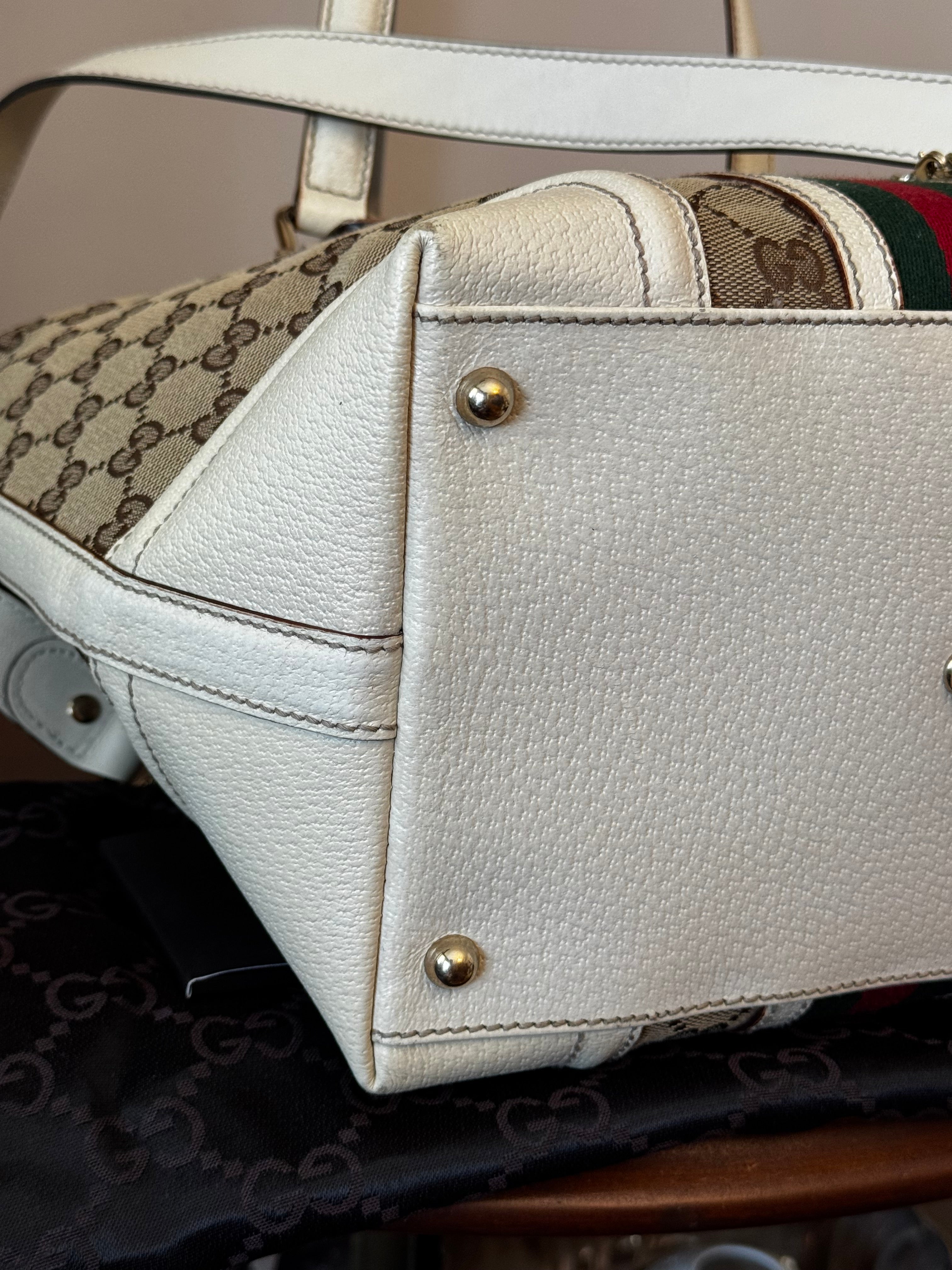 Gucci GG Canvas Web Treasure Boston
