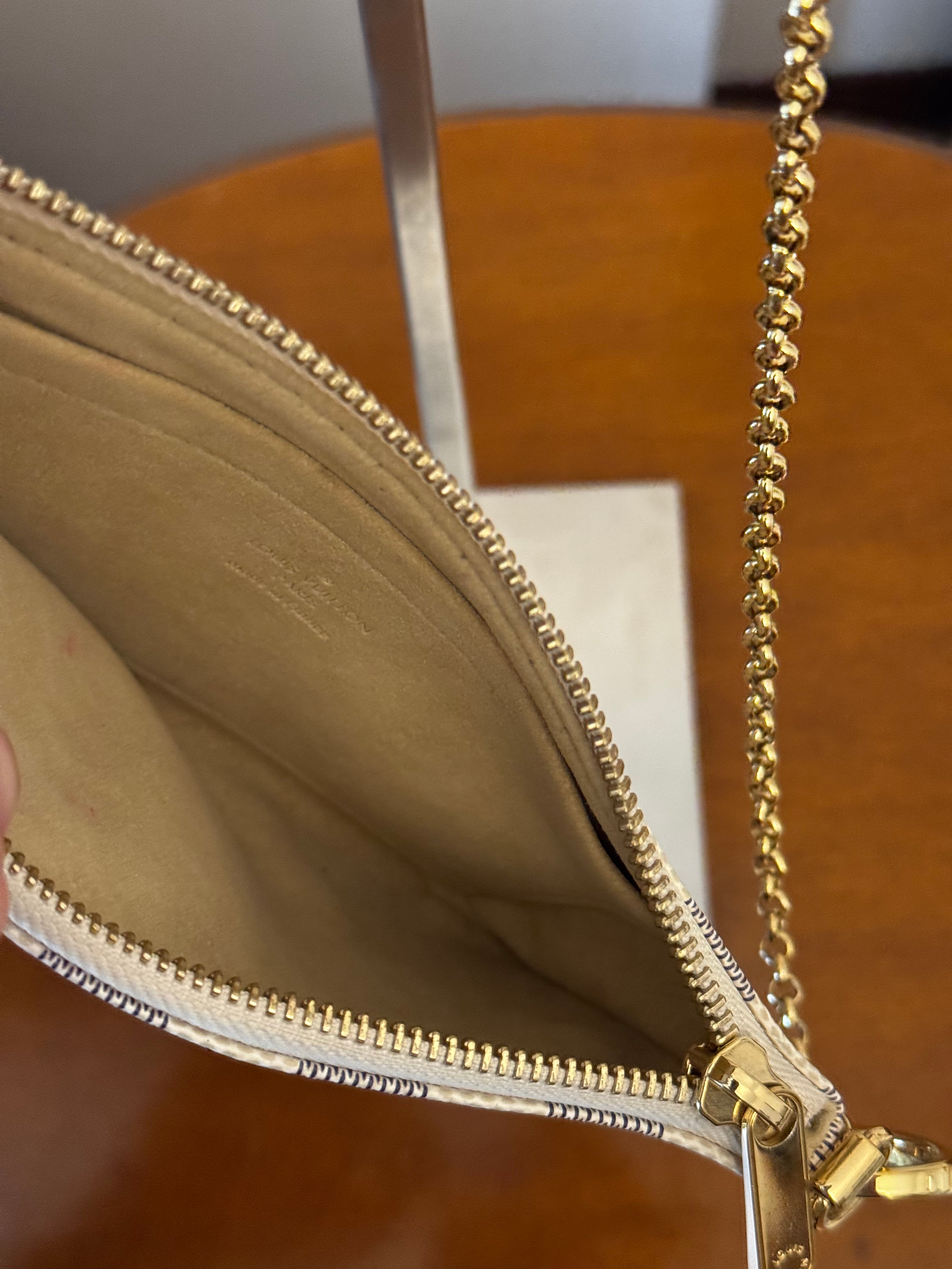 Louis Vuitton Pochette Milla Damier Azur