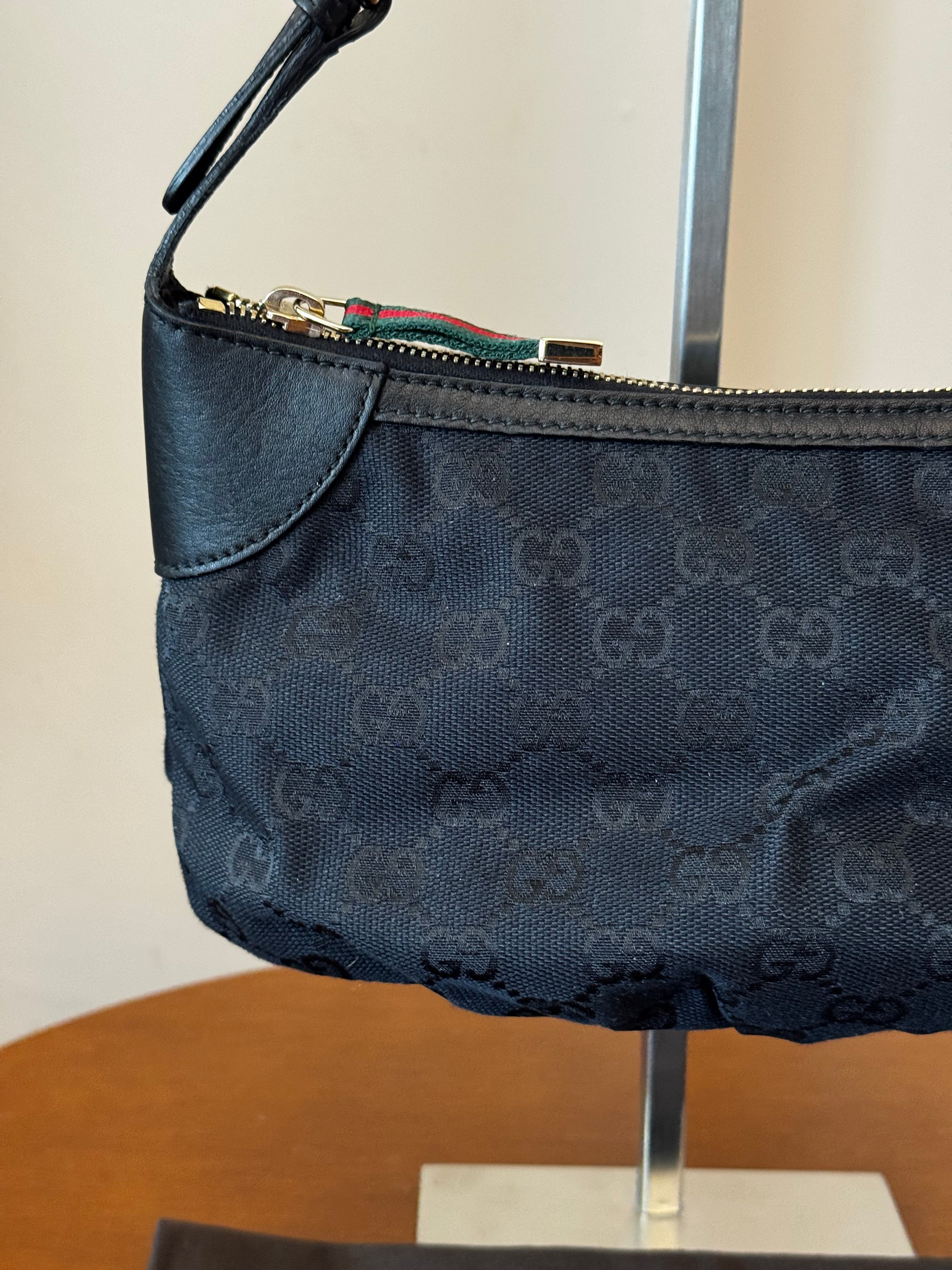 Gucci Princy Pleated Pochette in tela GG