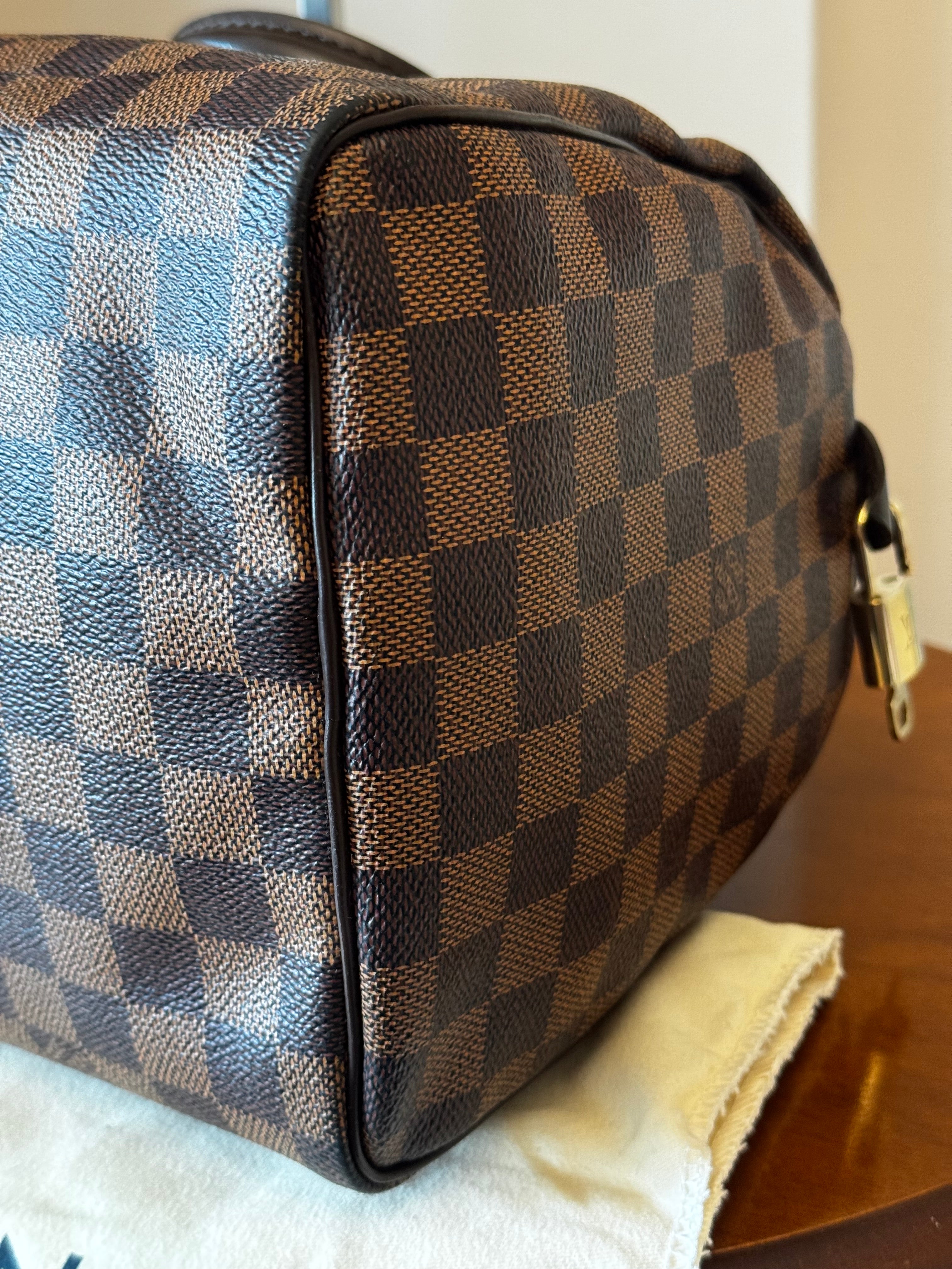 Louis Vuitton Speedy 30 Damier Ebene