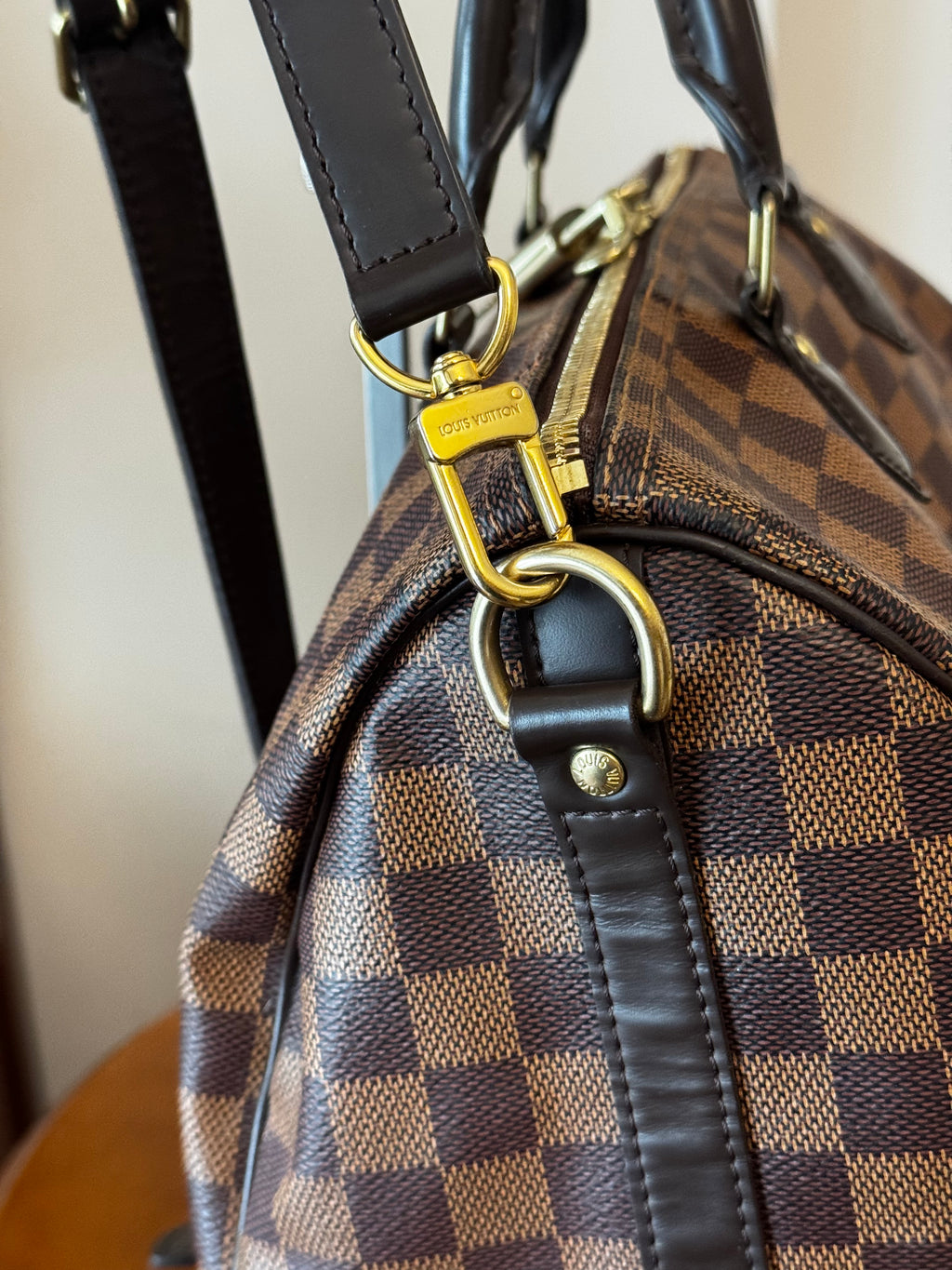 Louis Vuitton Speedy Bandouliere 35 damier ebene