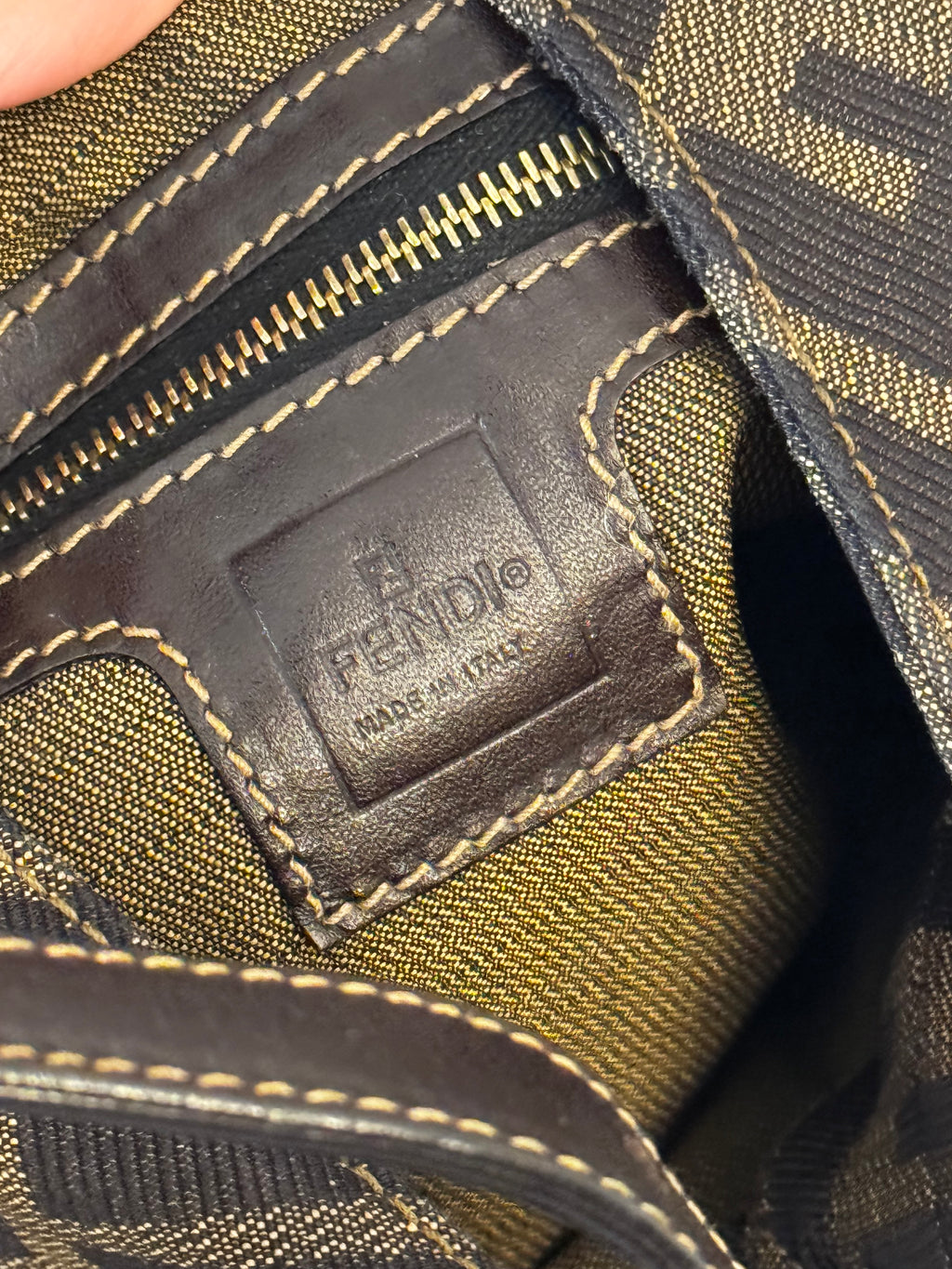 Borsa Fendi FF Zucca