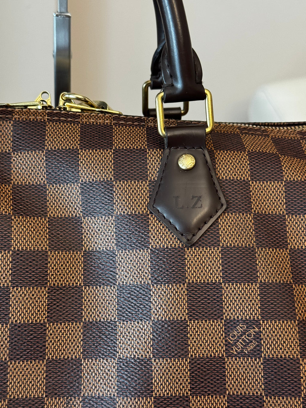 Louis Vuitton Speedy Bandouliere 35 damier ebene
