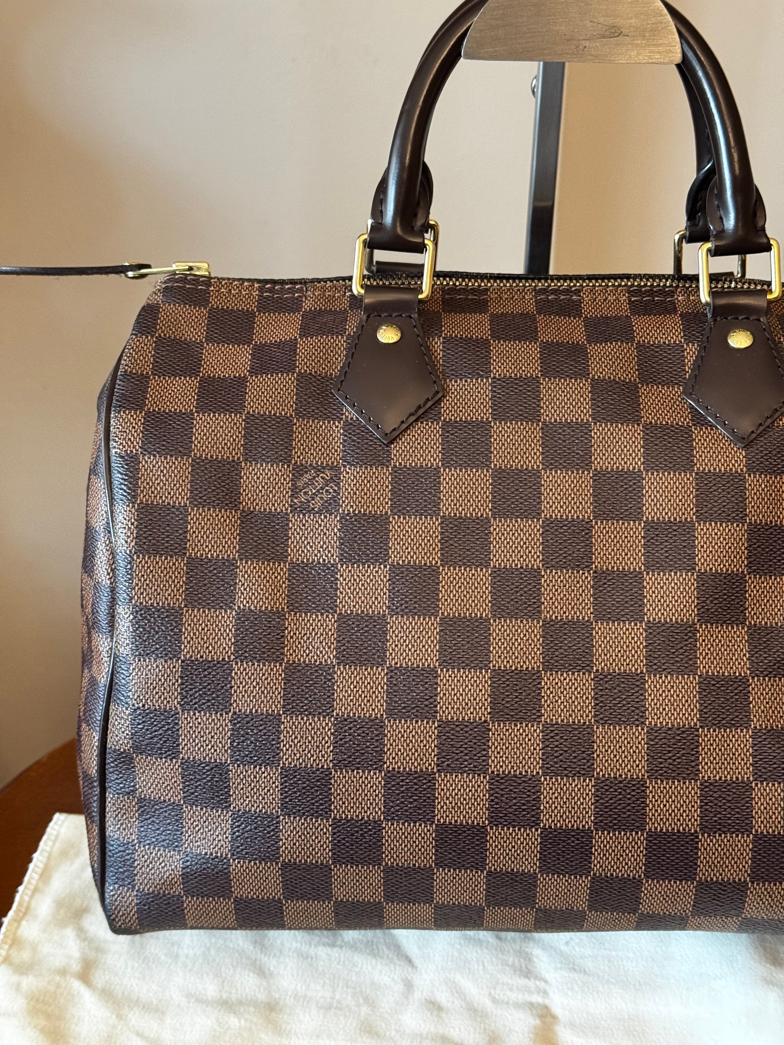 Louis Vuitton Speedy 30 Damier Ebene