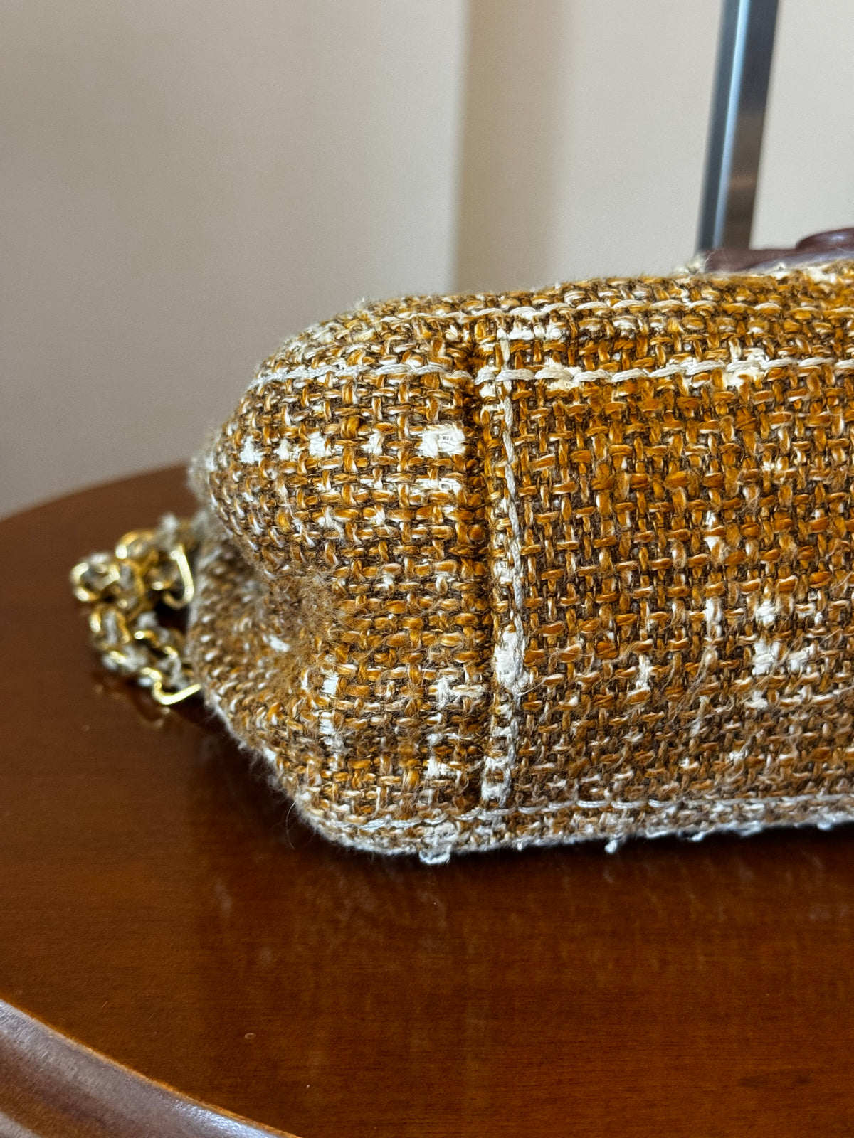 Prada Tela Tweed Flap Bag