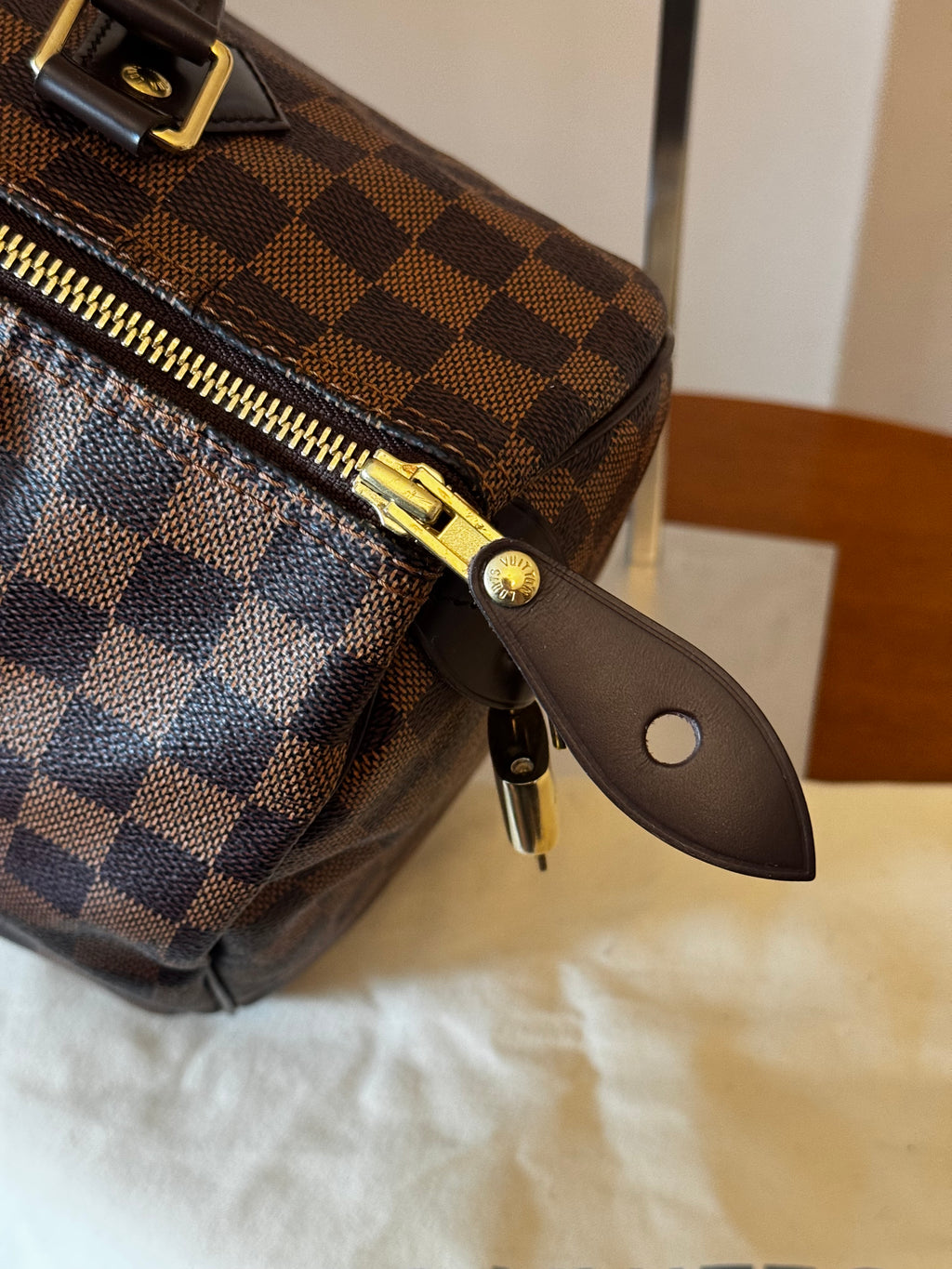 Louis Vuitton Speedy 30 Damier Ebene