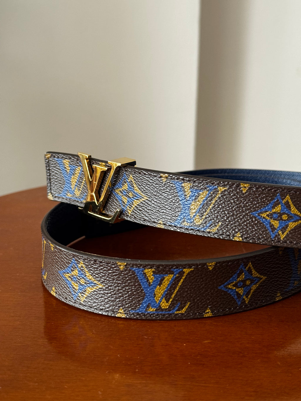 Louis Vuitton Cintura Monogram reversibile