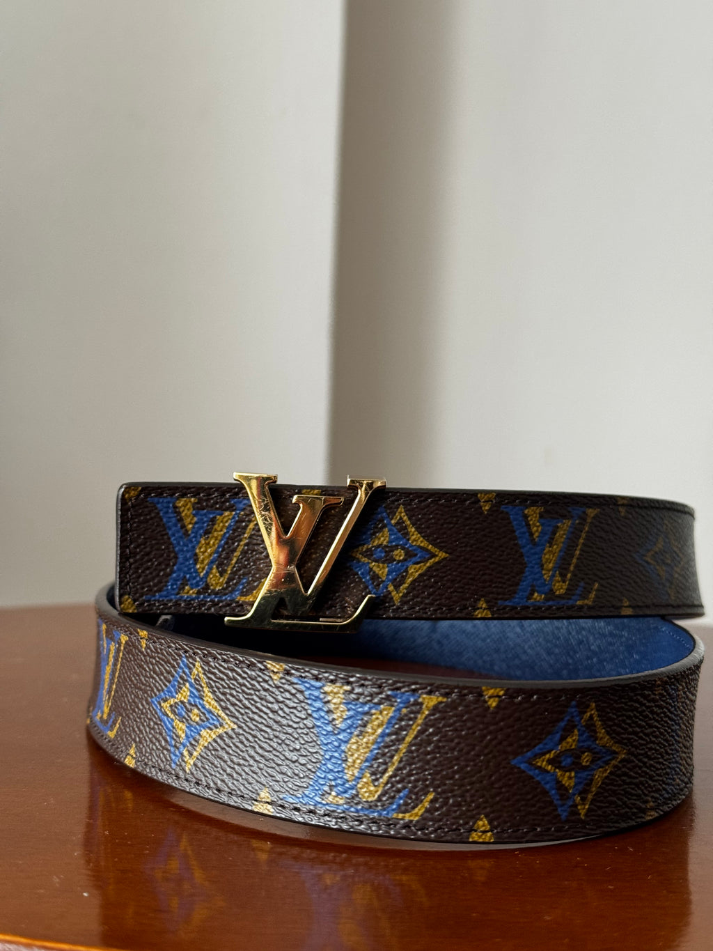 Louis Vuitton Cintura Monogram reversibile