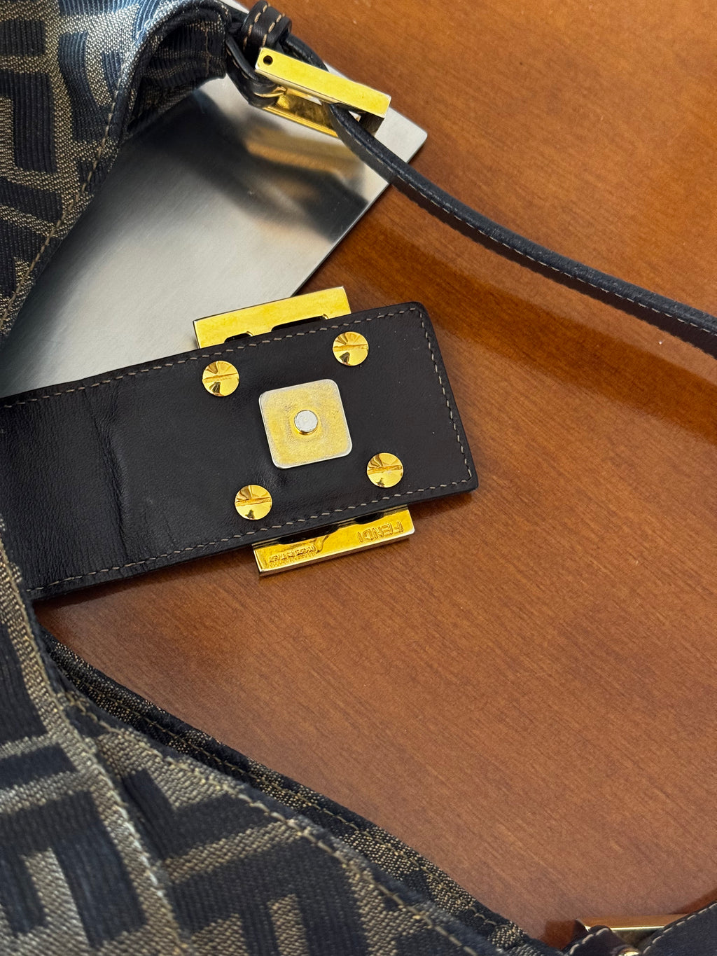 Borsa Fendi FF Zucca