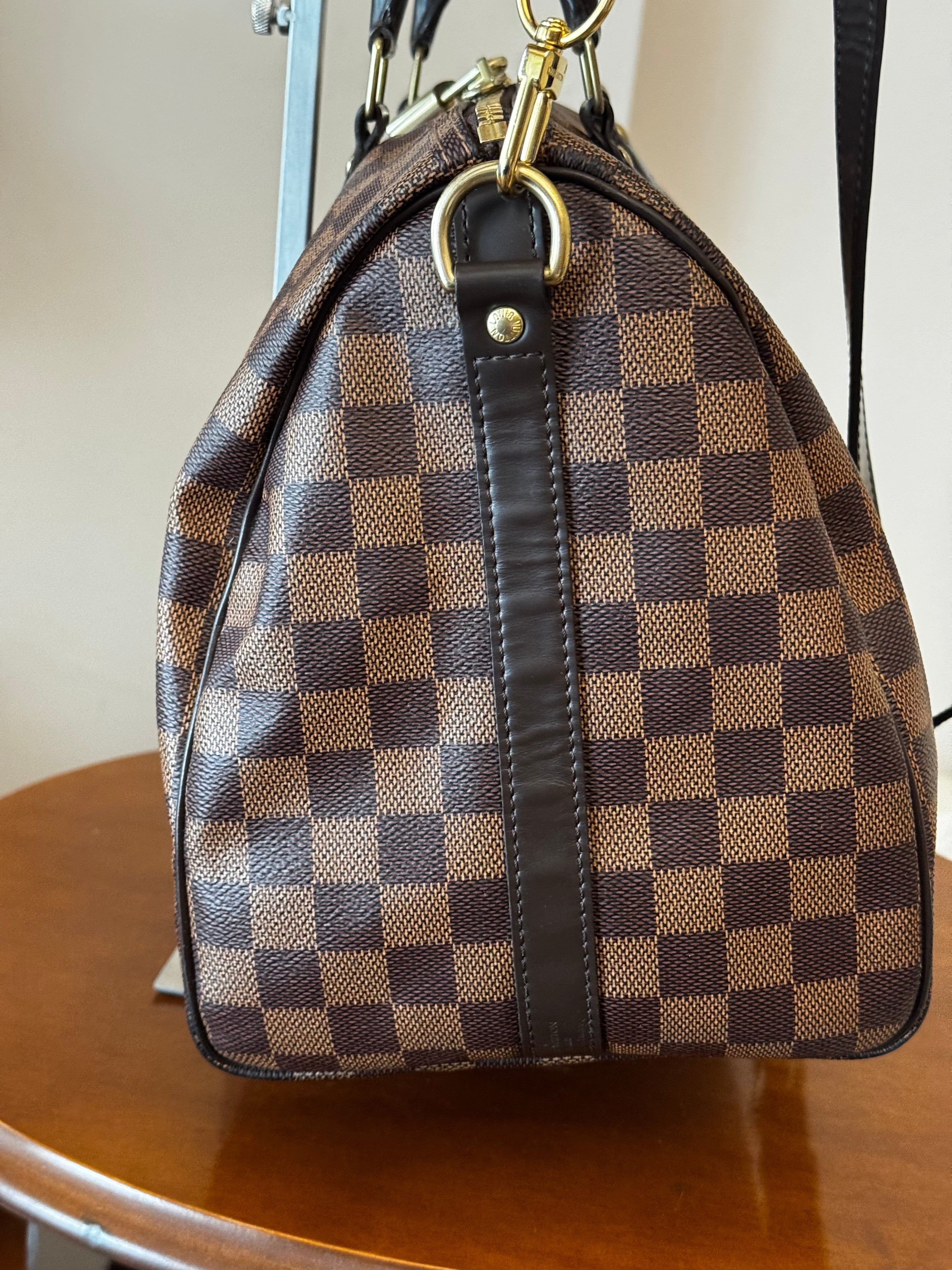 Louis Vuitton Speedy Bandouliere 35 damier ebene