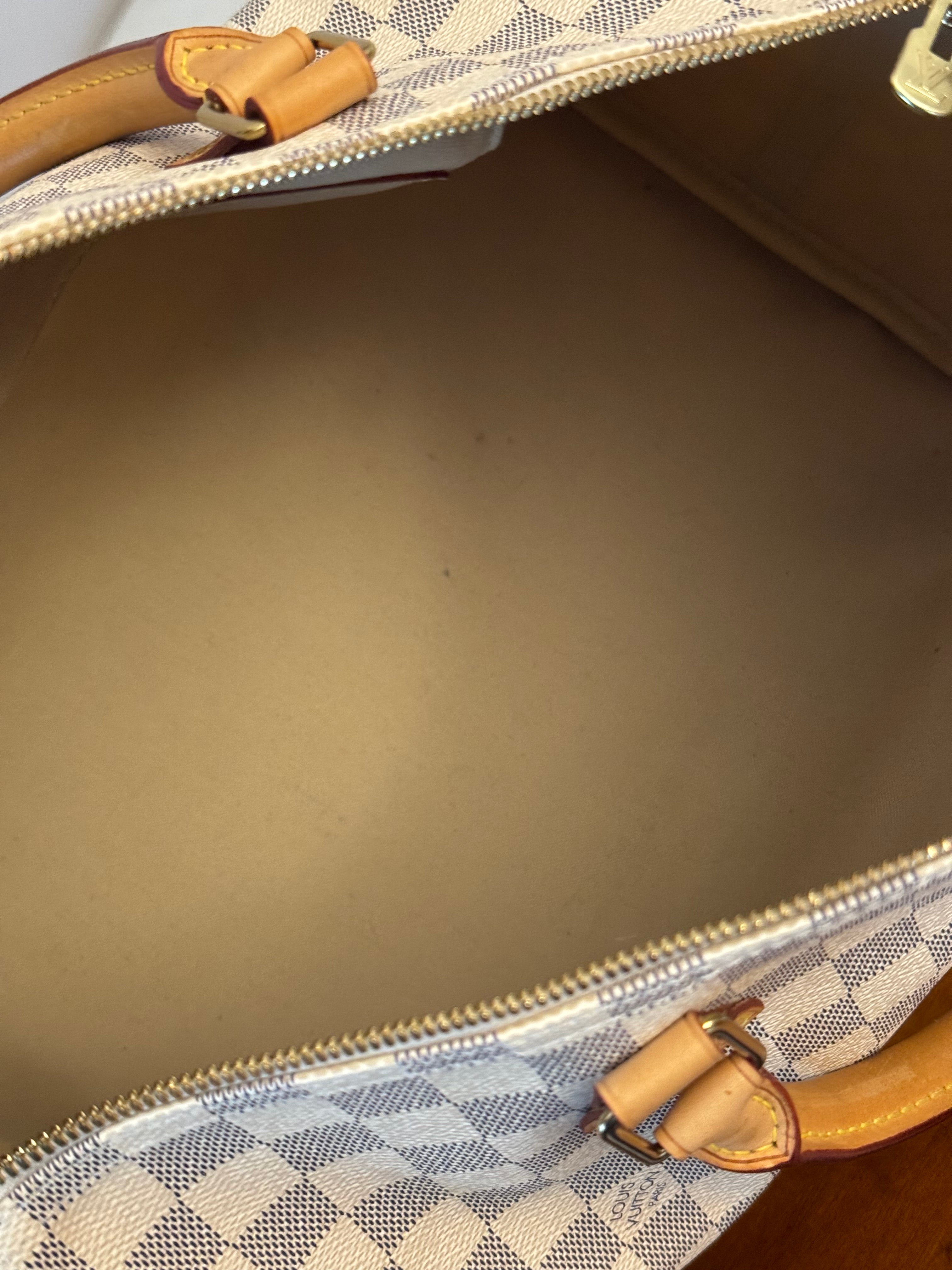 Louis Vuitton Speedy  Bandouliere 35 Damier Azur