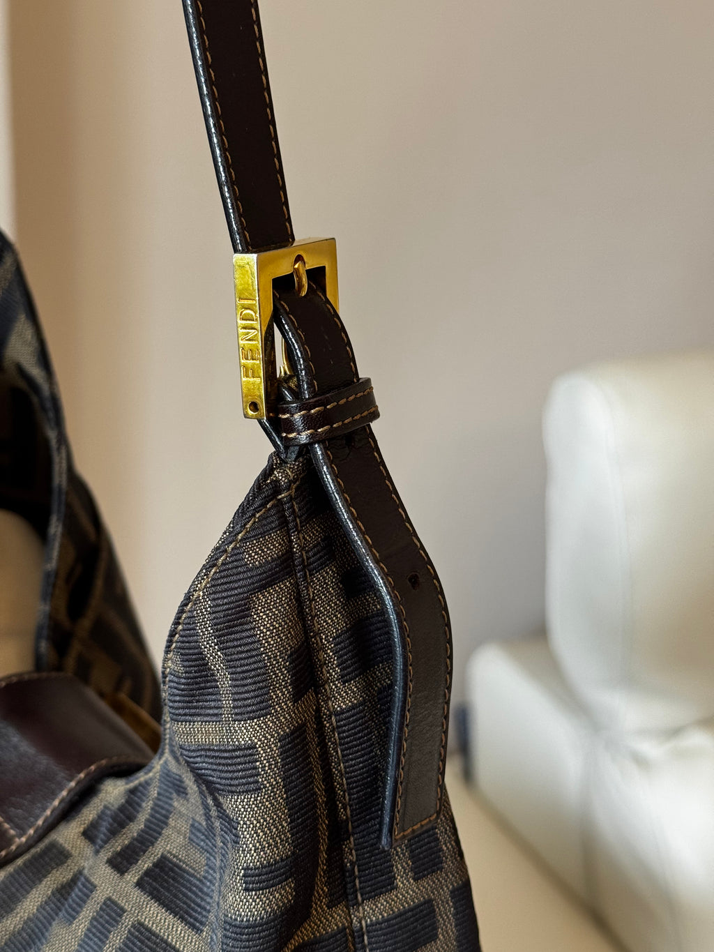 Borsa Fendi FF Zucca