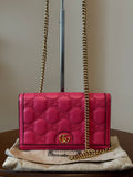 Gucci GG Matelassé Chain Wallet