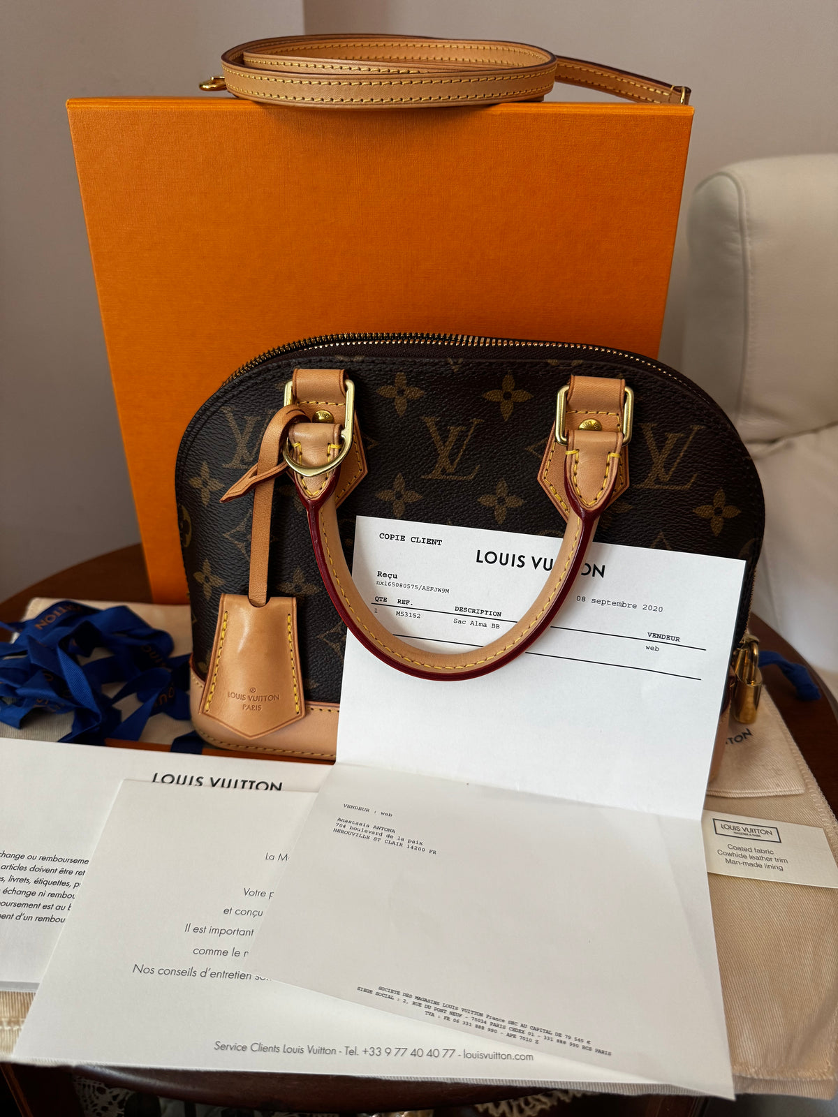 Louis Vuitton Alma BB