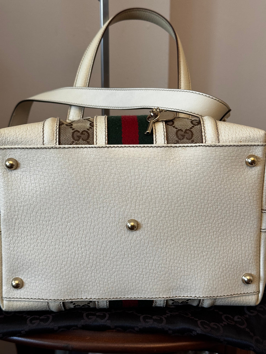 Gucci GG Canvas Web Treasure Boston