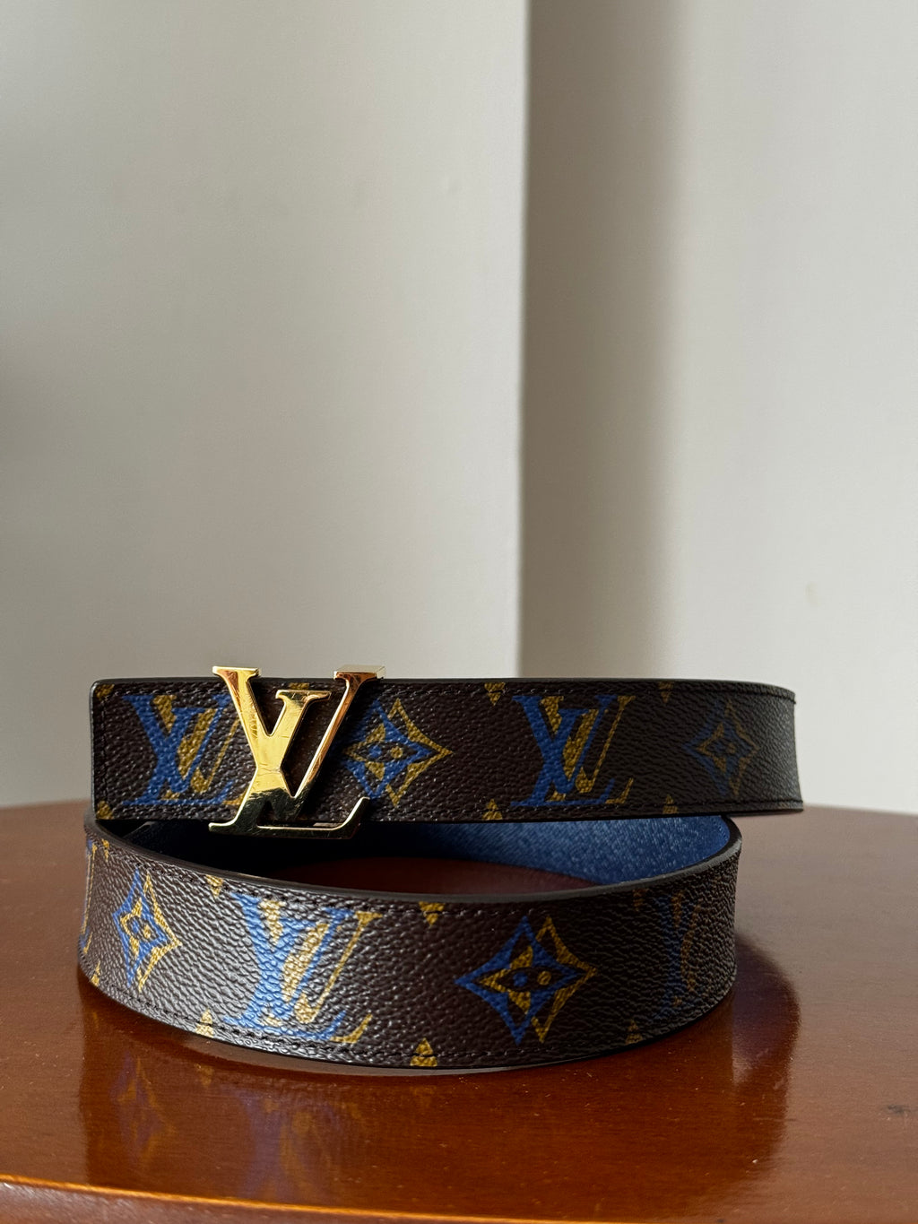 Louis Vuitton Cintura Monogram reversibile