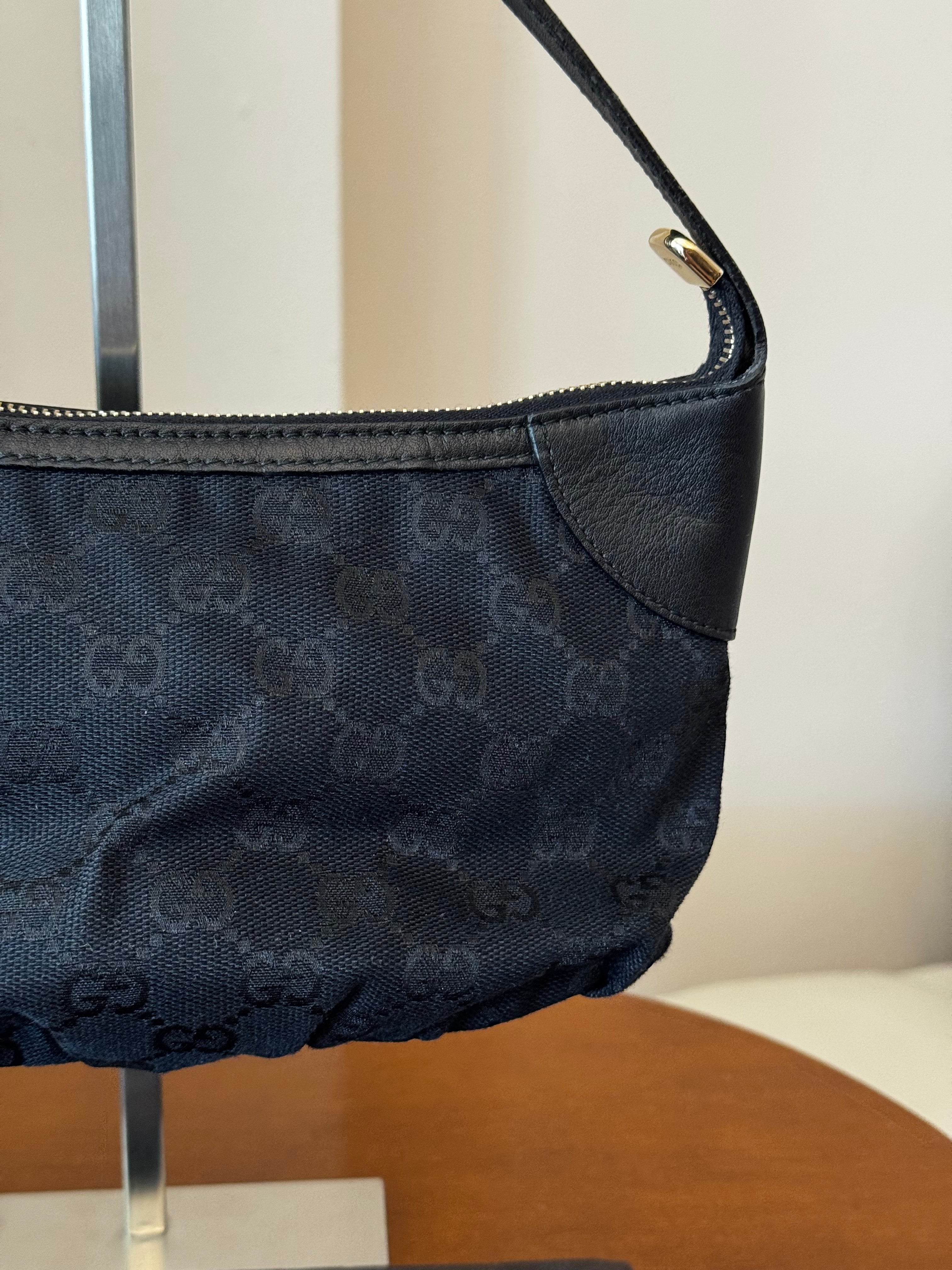 Gucci Princy Pleated Pochette in tela GG