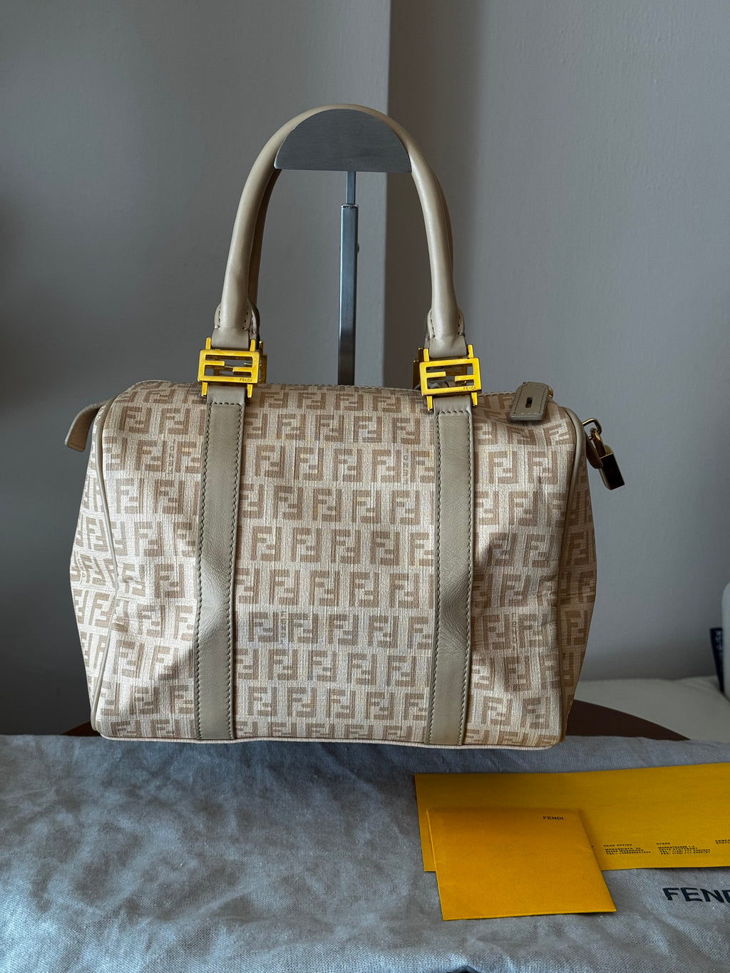 Fendi FOREVER/ZUCCHIN+ COW+CAMELLIA