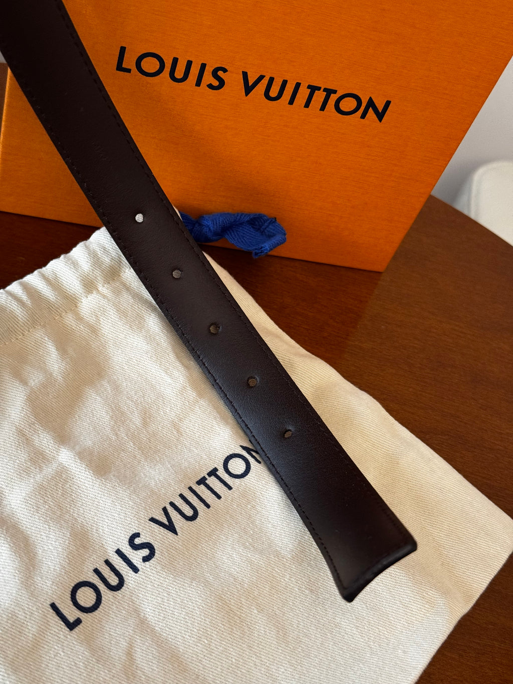 Louis Vuitton Cintura Damier Ebene