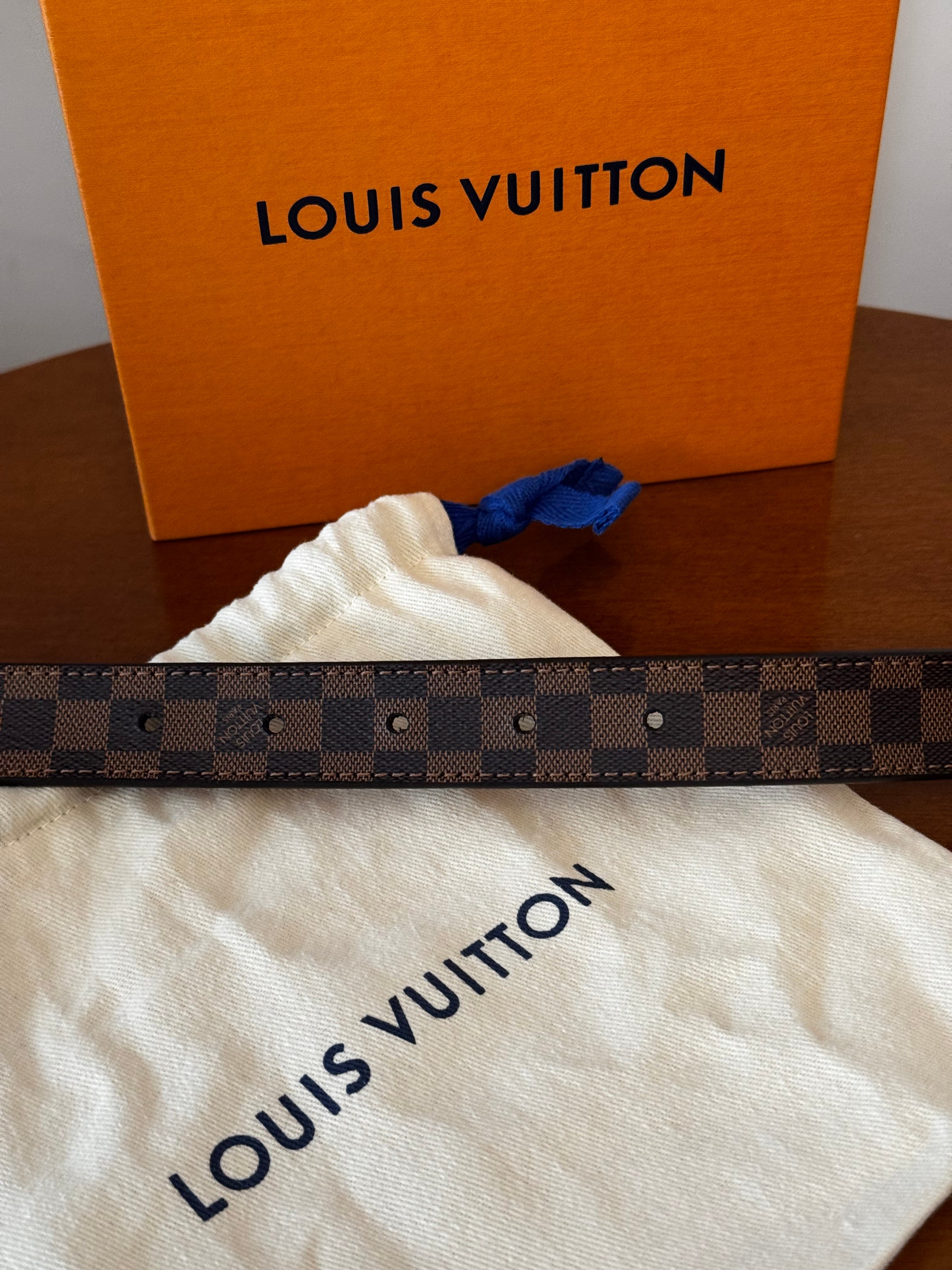 Louis Vuitton Cintura Damier Ebene