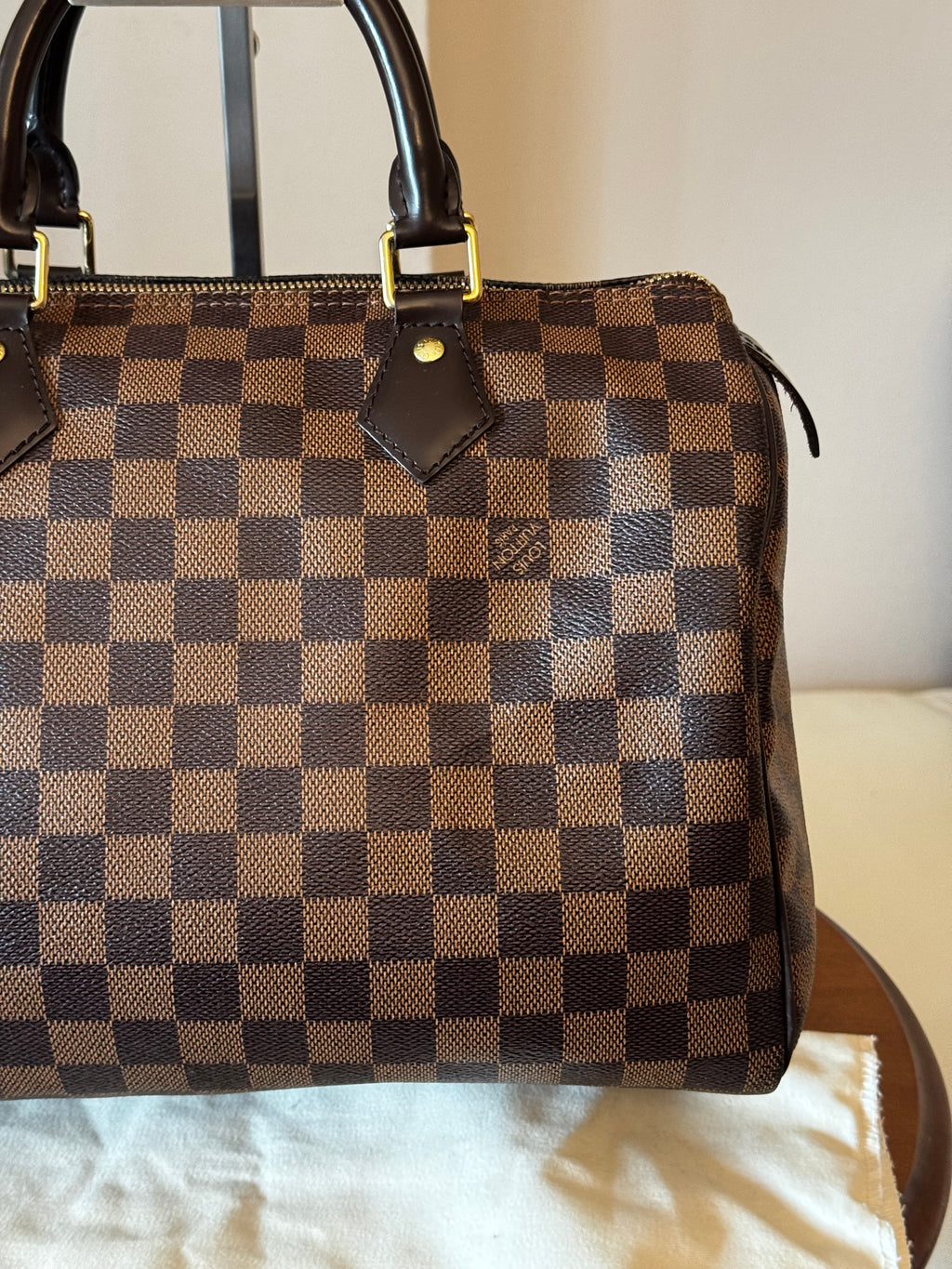 Louis Vuitton Speedy 30 Damier Ebene