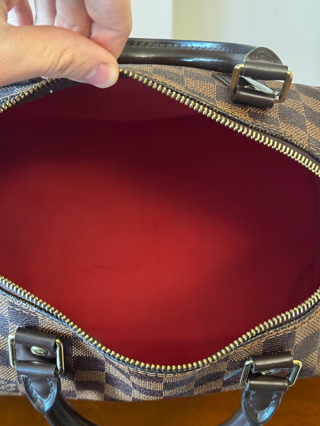 Louis Vuitton Speedy 30 Damier Ebene