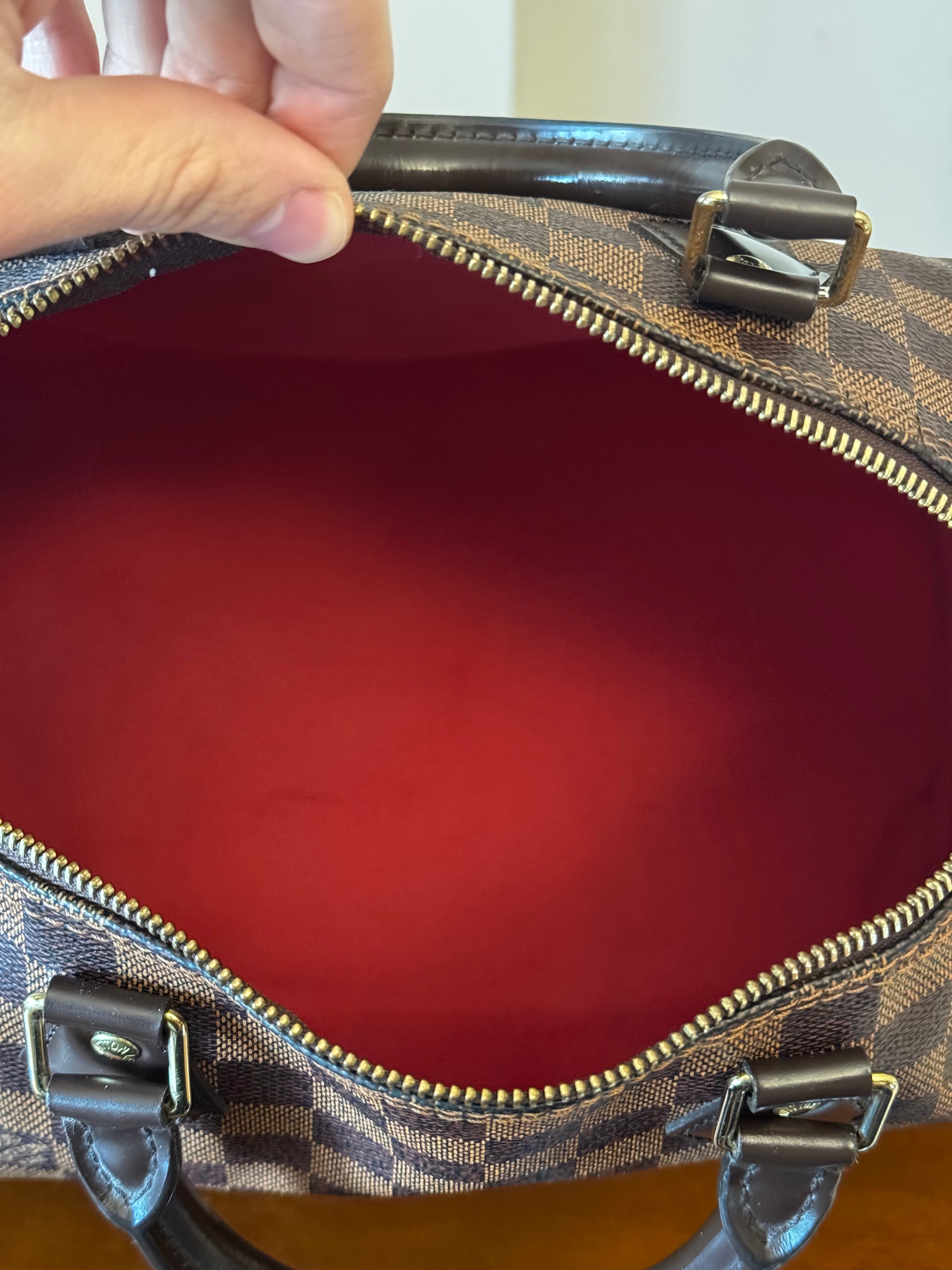 Louis Vuitton Speedy 30 Damier Ebene