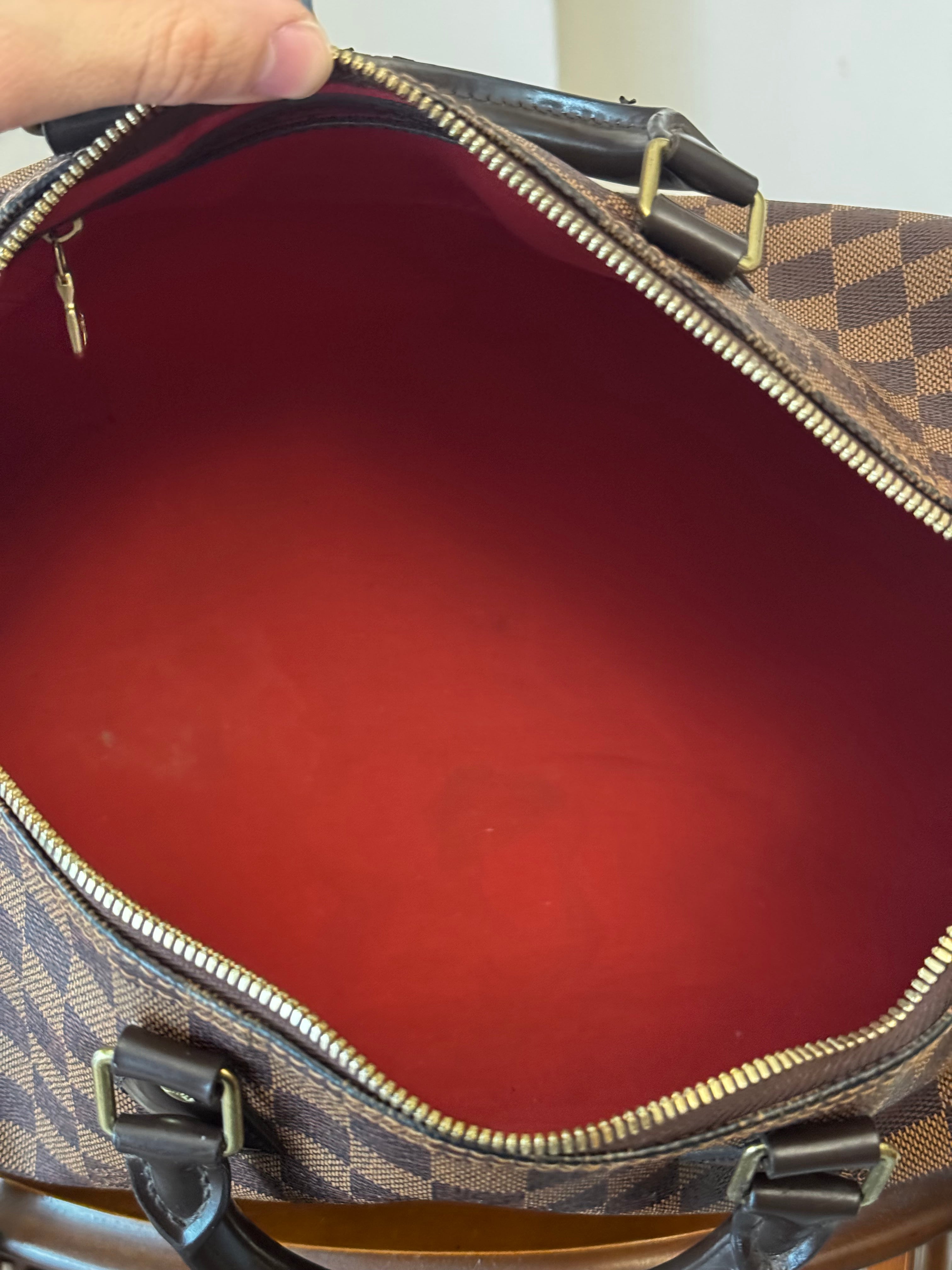 Louis Vuitton Speedy Bandouliere 35 damier ebene