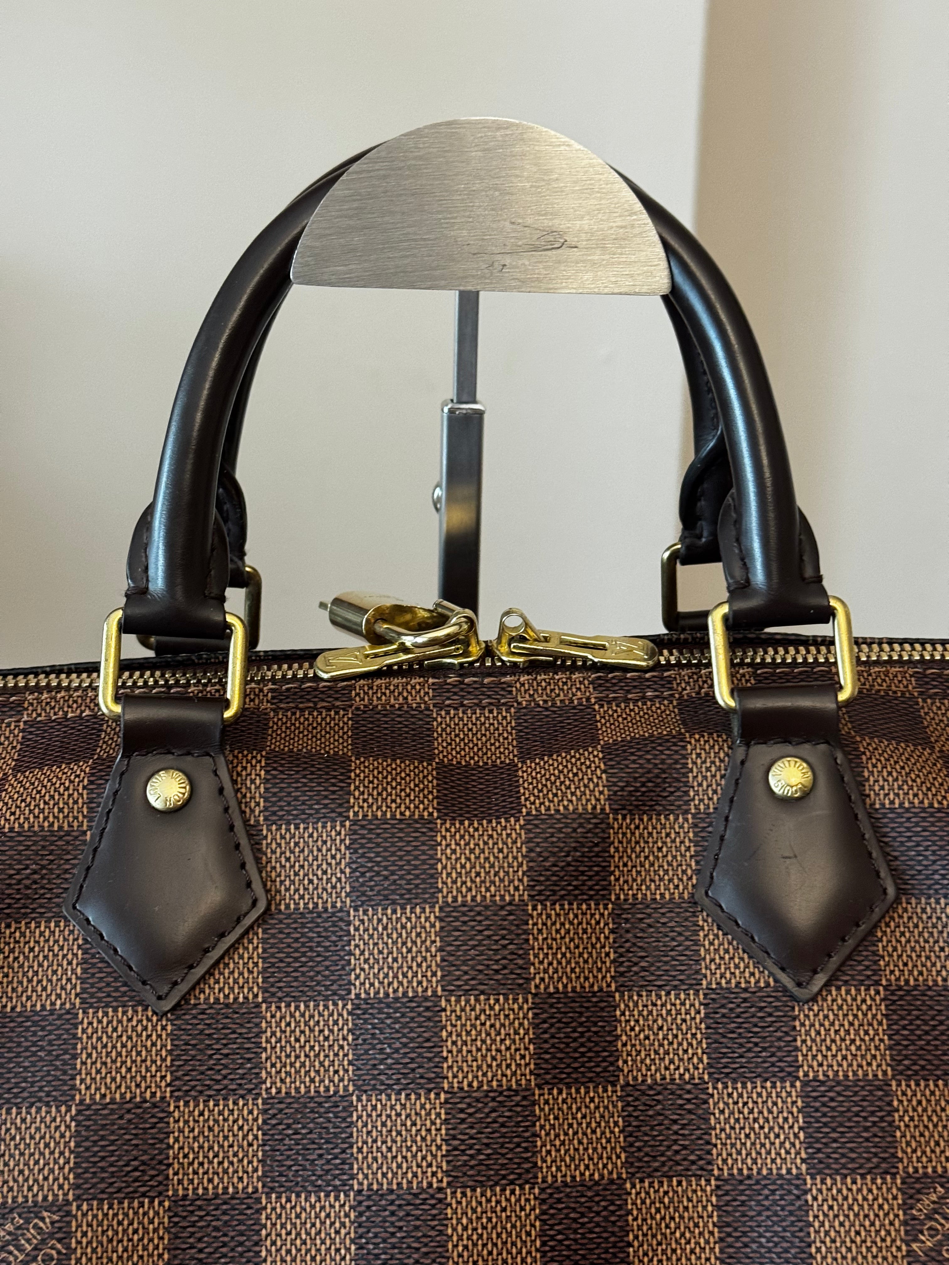 Louis Vuitton Speedy Bandouliere 35 damier ebene