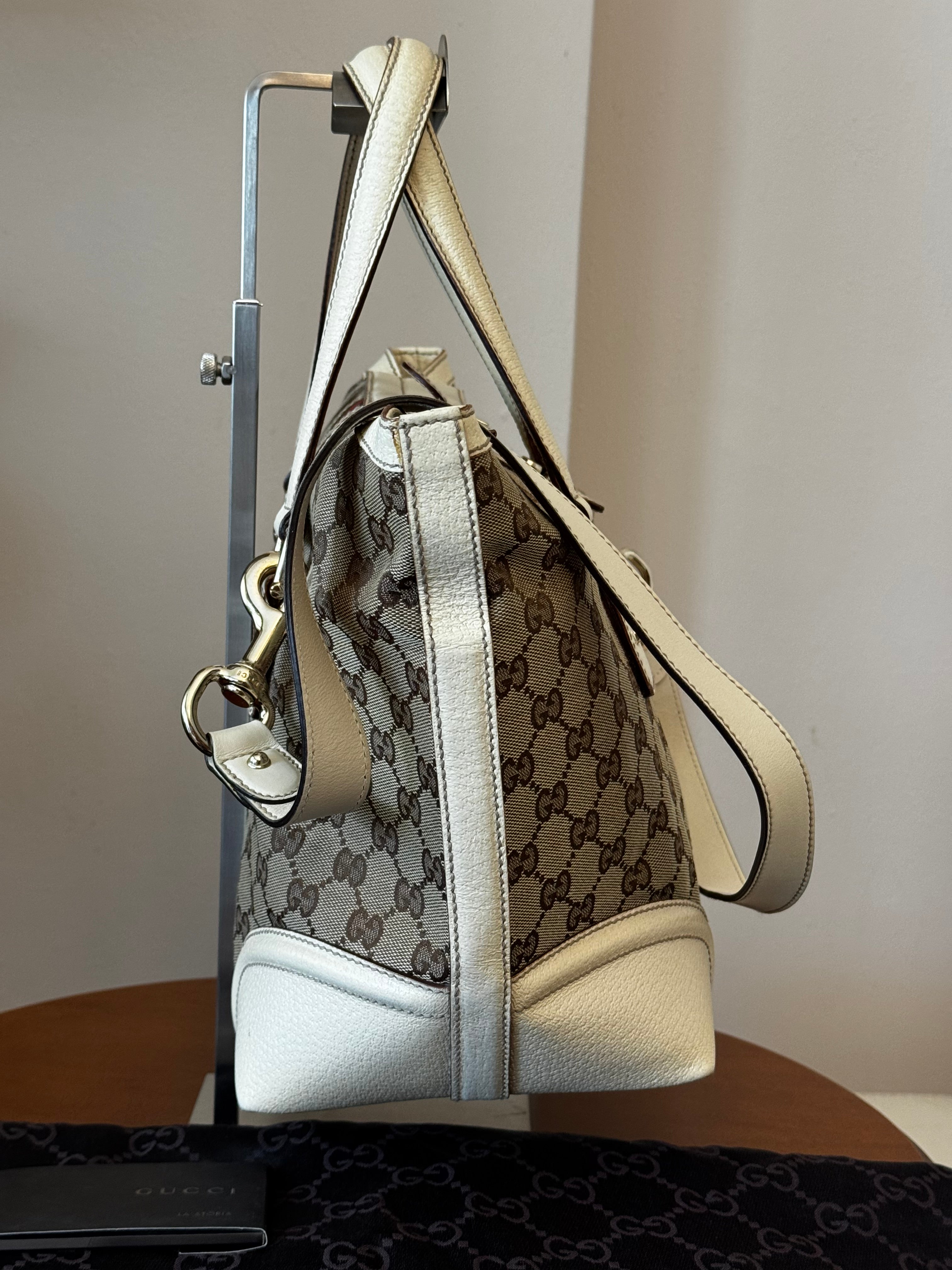 Gucci GG Canvas Web Treasure Boston