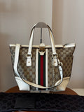 Gucci GG Canvas Web Treasure Boston