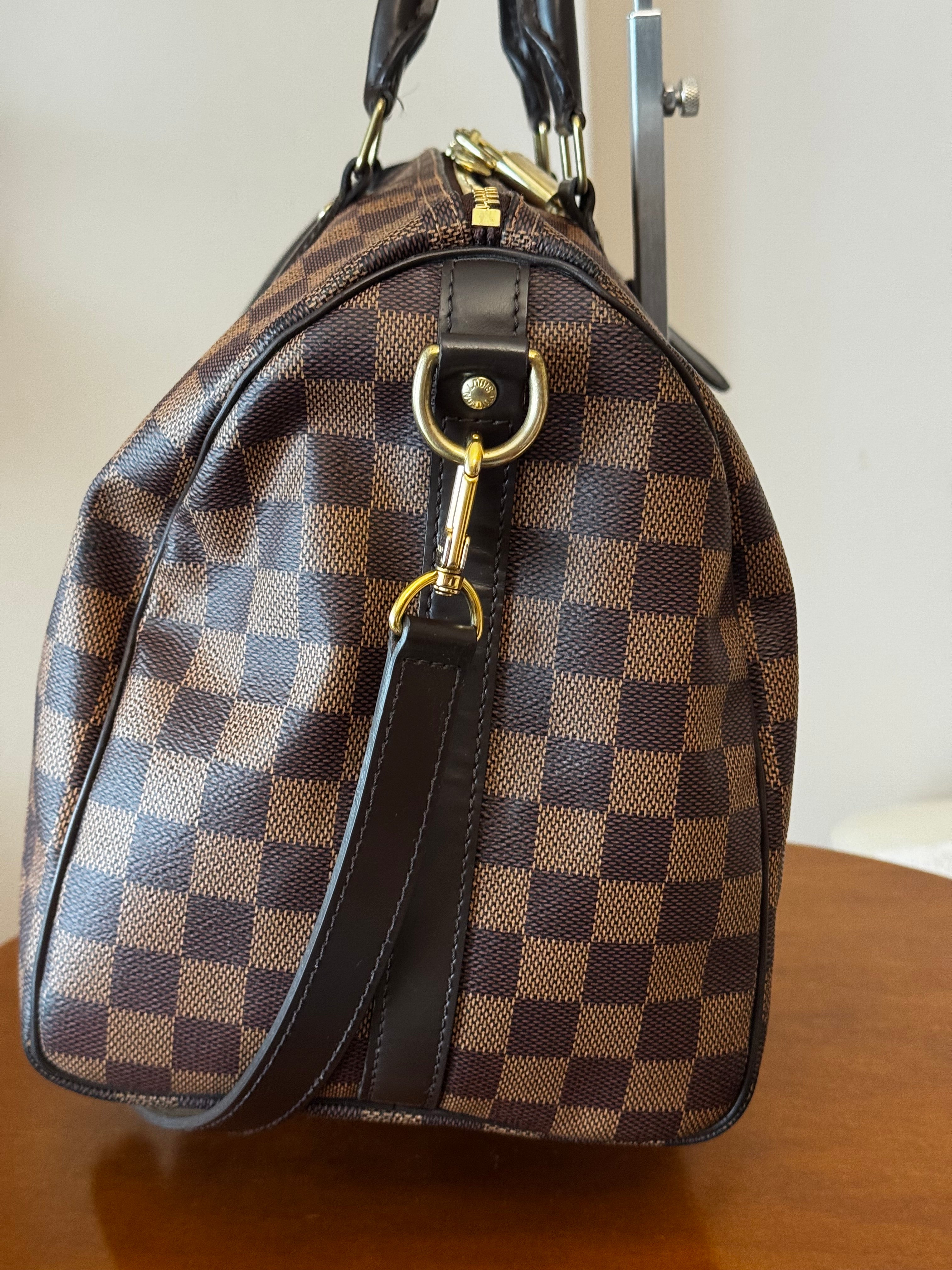 Louis Vuitton Speedy Bandouliere 35 damier ebene