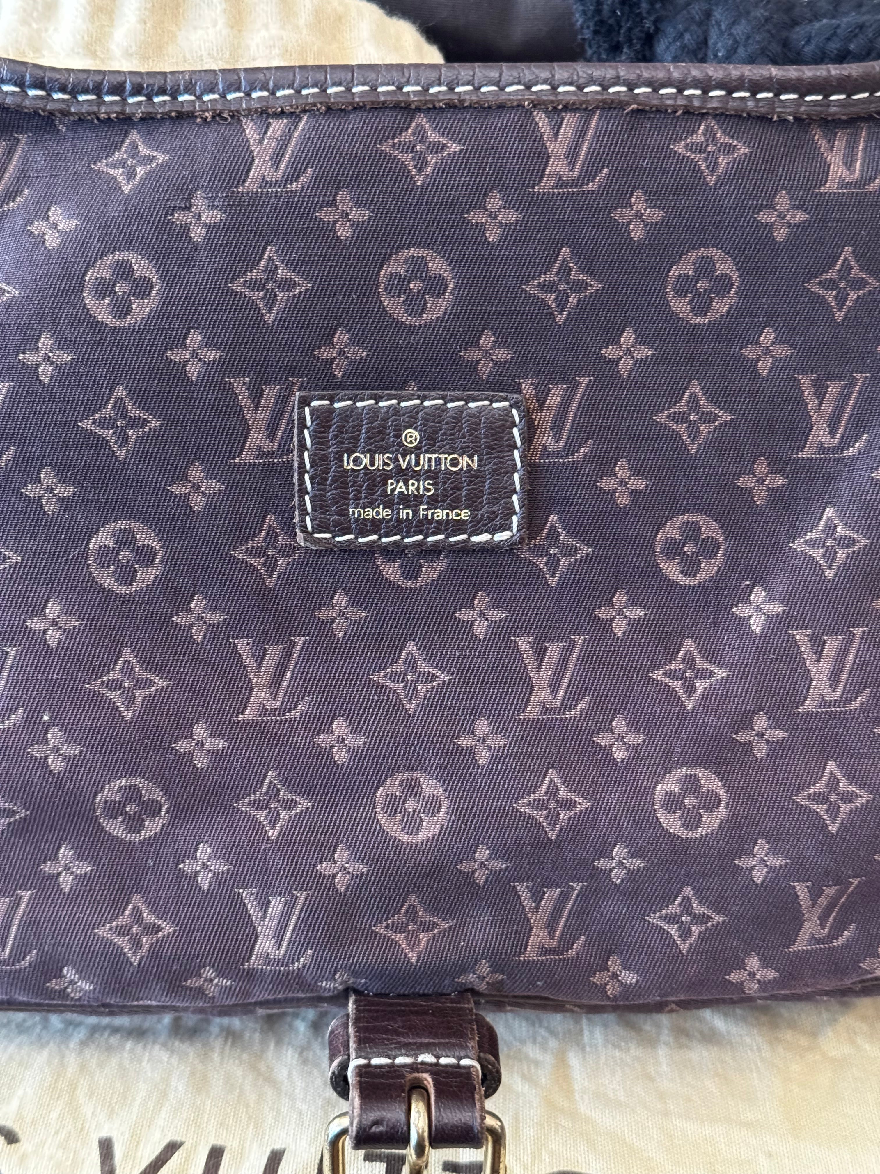Louis Vuitton Monogram Mini Lin Saumur 30
