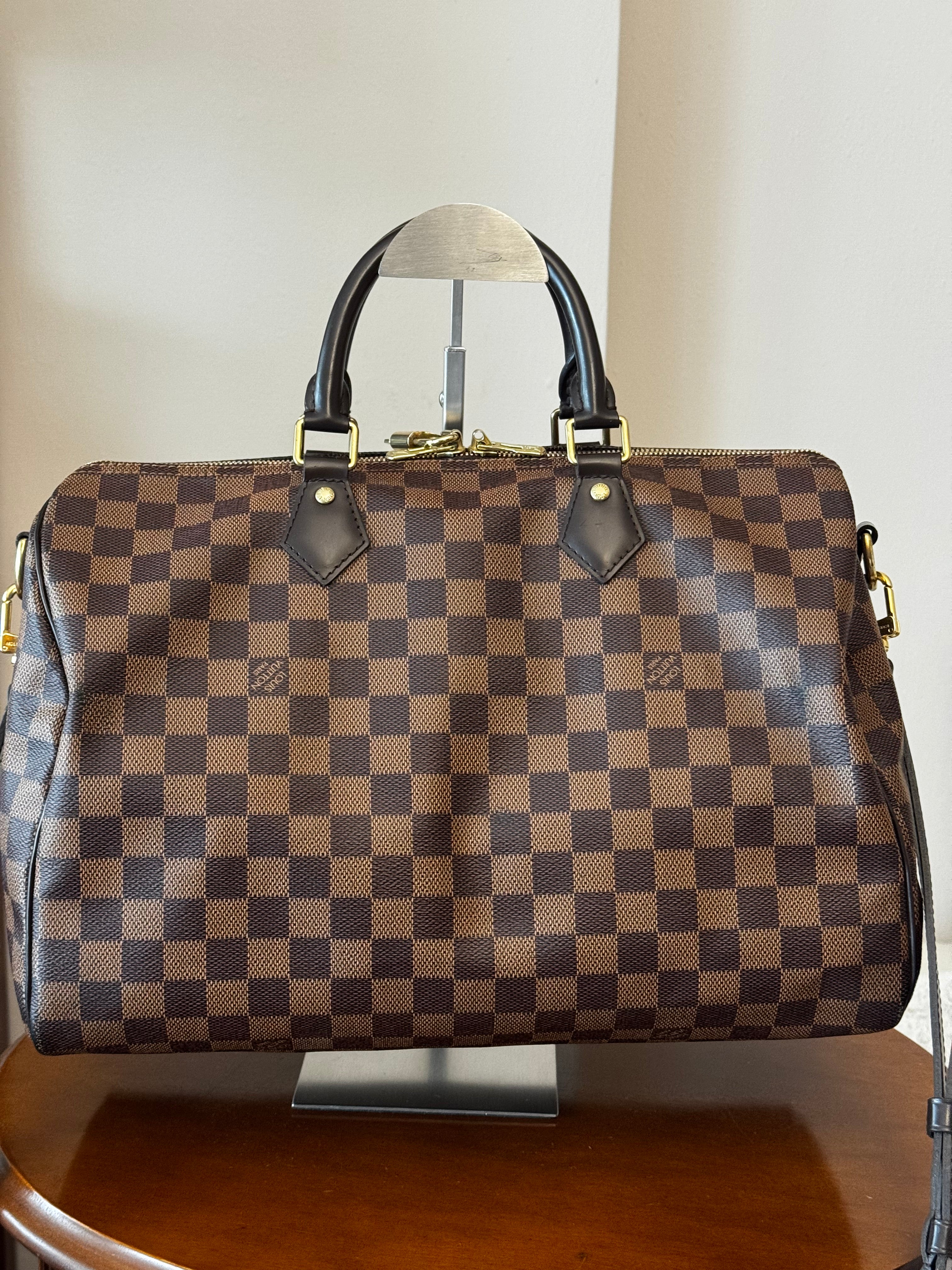 Louis Vuitton Speedy Bandouliere 35 damier ebene