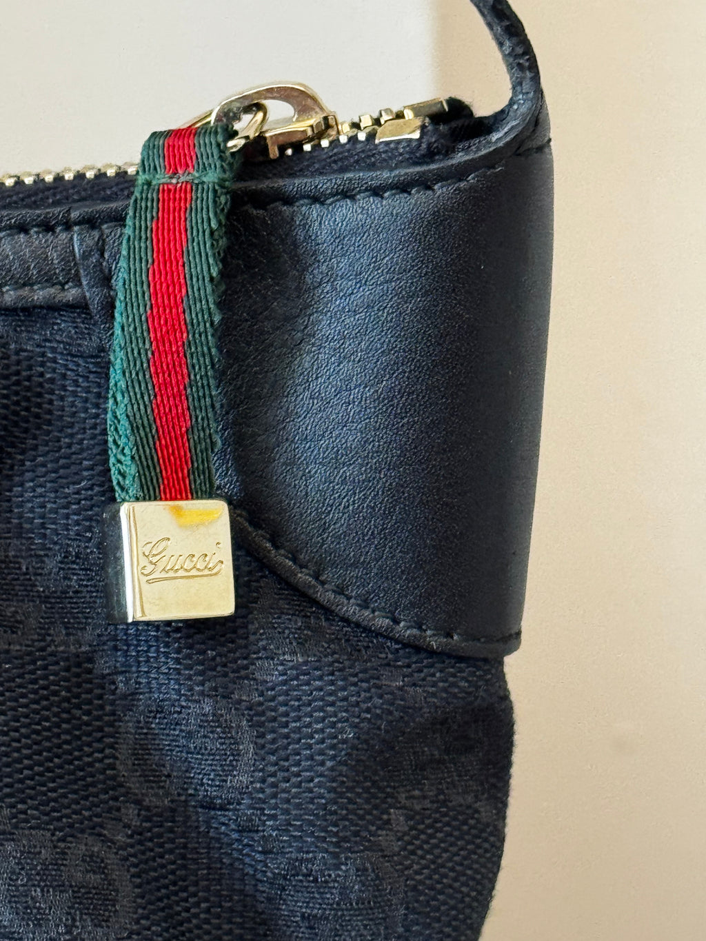 Gucci Princy Pleated Pochette in tela GG